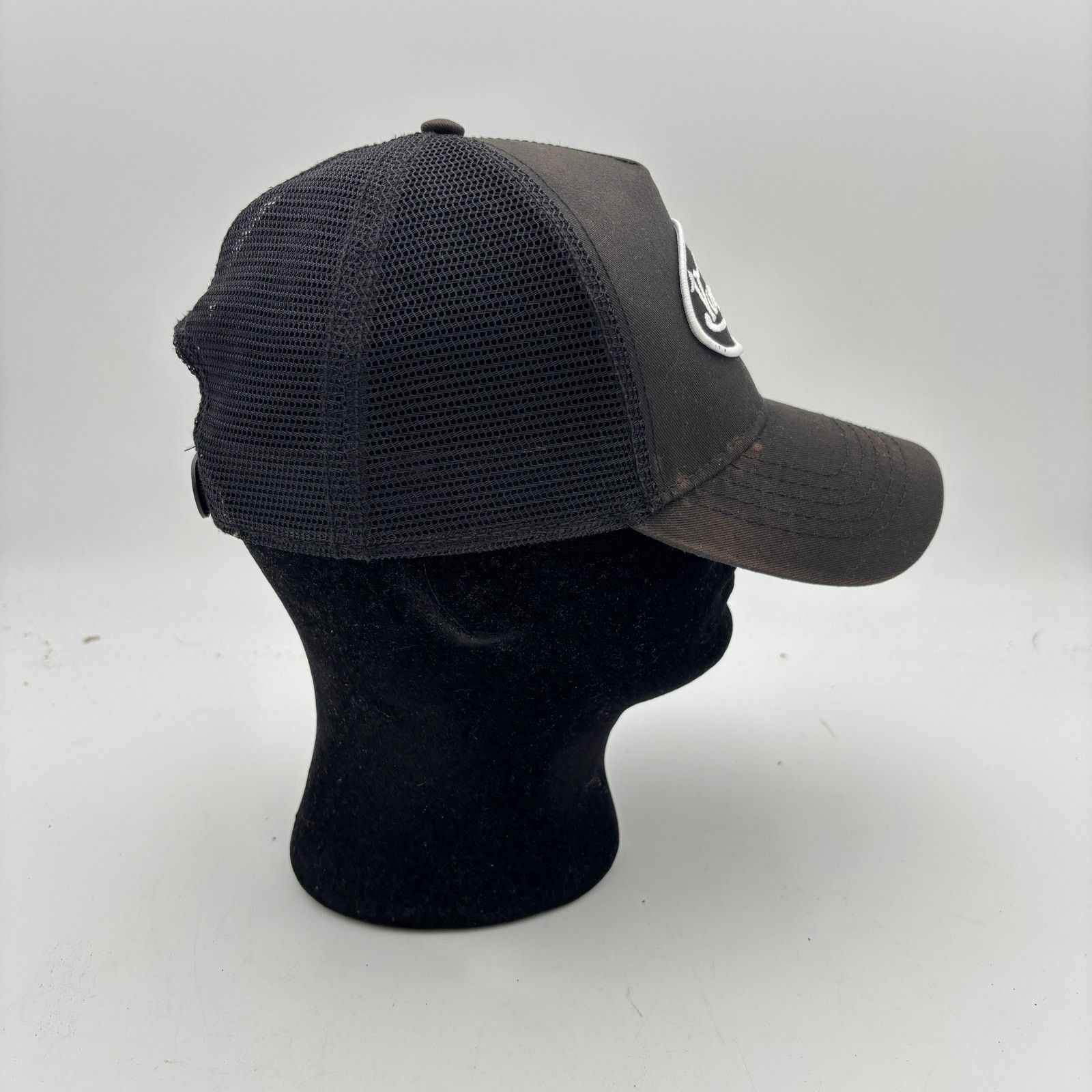 Von Dutch Von Dutch Classic Trucker Snapback Hat Y2K Grunge Biker Size ONE SIZE - 3 Thumbnail
