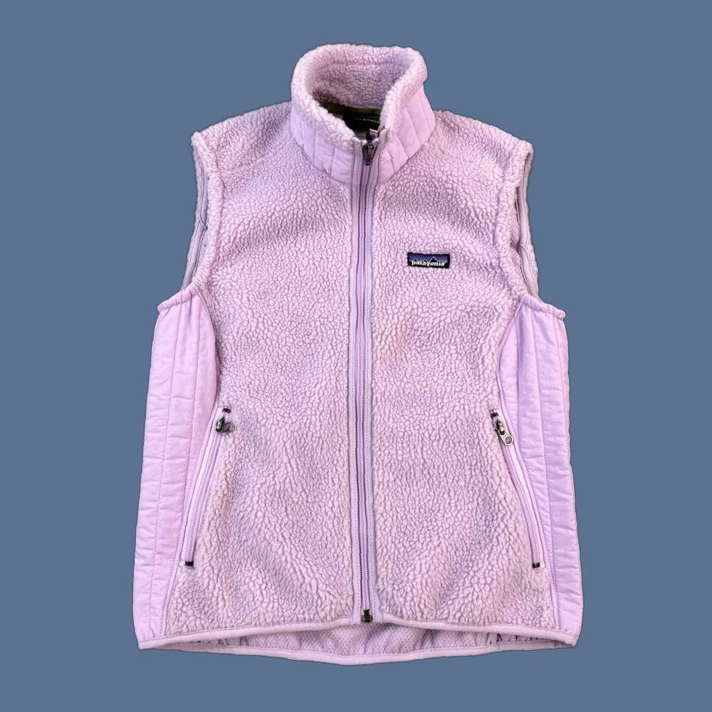 Patagonia VINTAGE Patagonia Synchilla Retro-X Vest Women’s M Pale Lavender Y2K Size M / US 6-8 / IT 42-44 - 1 Thumbnail