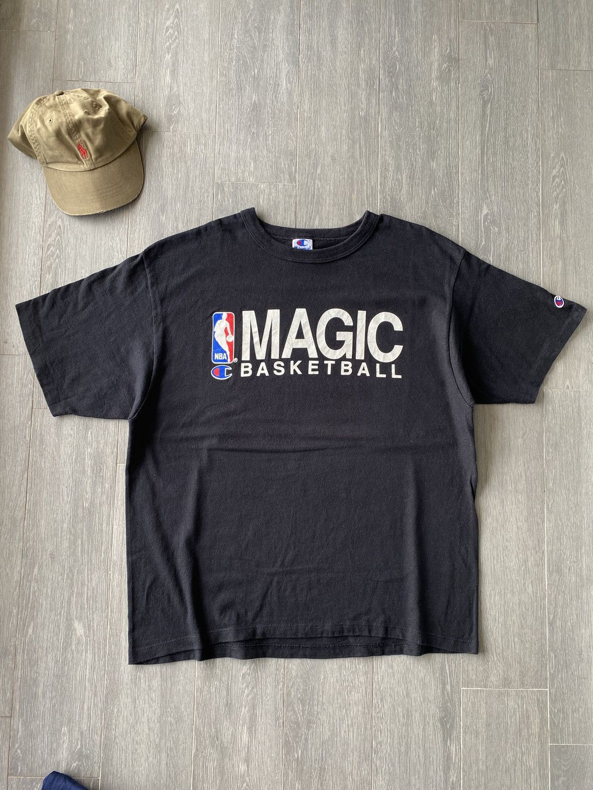 Champion × NBA × Vintage Vintage 90’s Champion NBA Orlando Magic Tee Size US XL / EU 56 / 4 - 2 Thumbnail