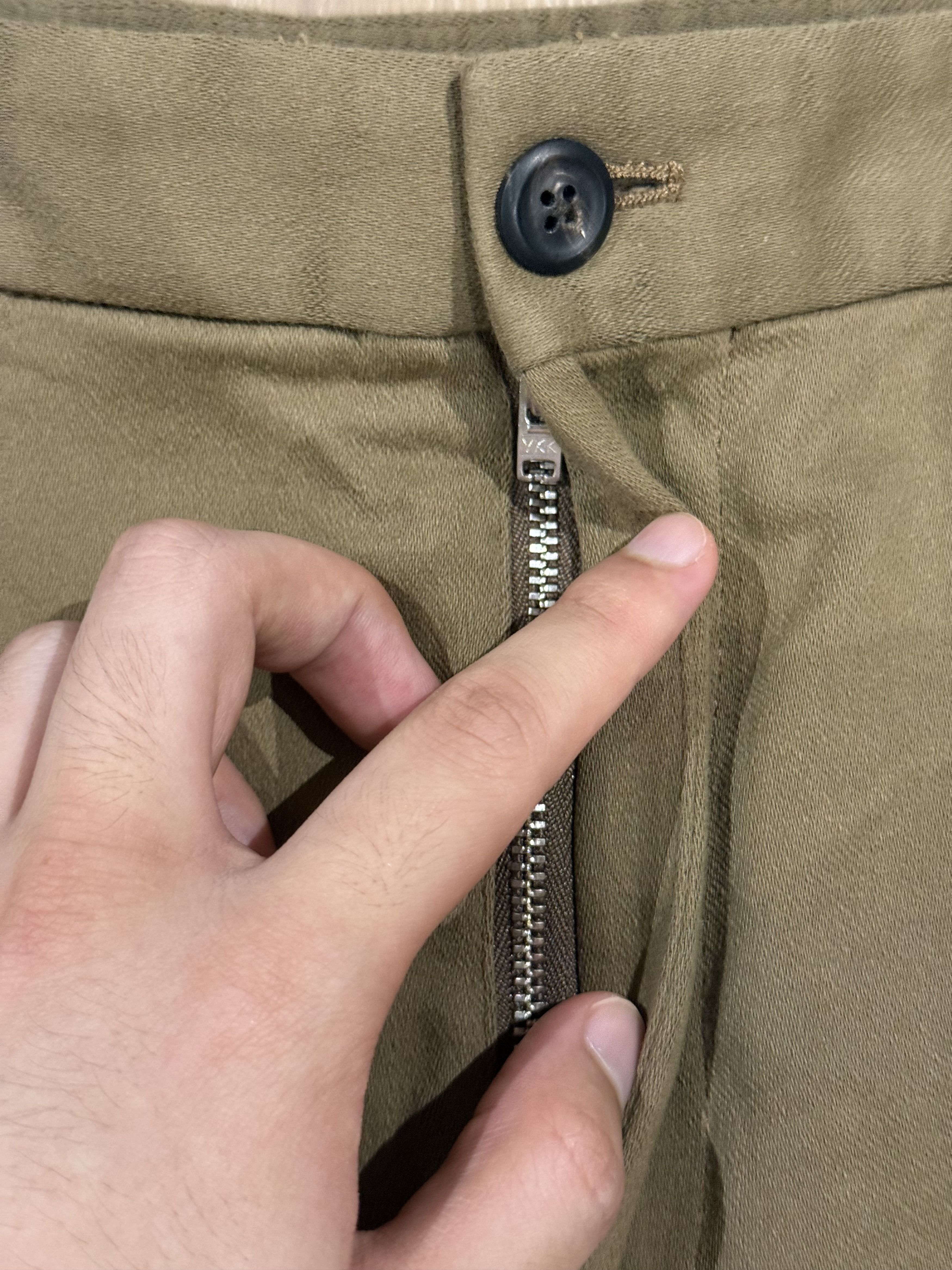 Our Legacy 💚 2024 Our Legacy Sailor Trouser Olive Broken Sateen 50 NEW Size US 34 / EU 50 - 10 Thumbnail