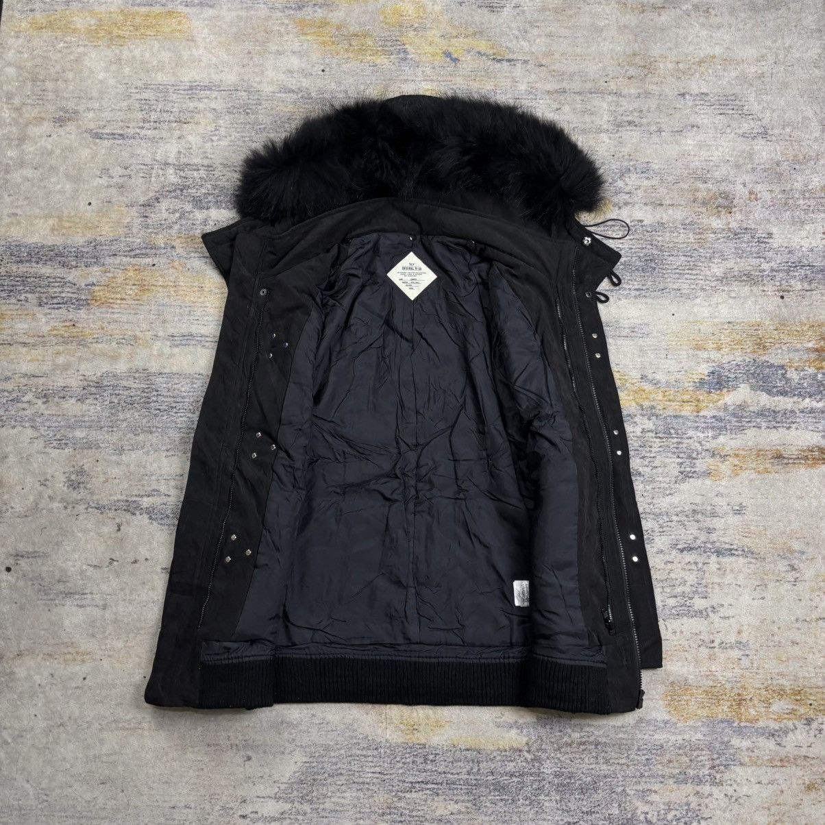 Japanese Brand Sly raccoon fur hoodie jacket vkei style Size US S / EU 44-46 / 1 - 14 Thumbnail