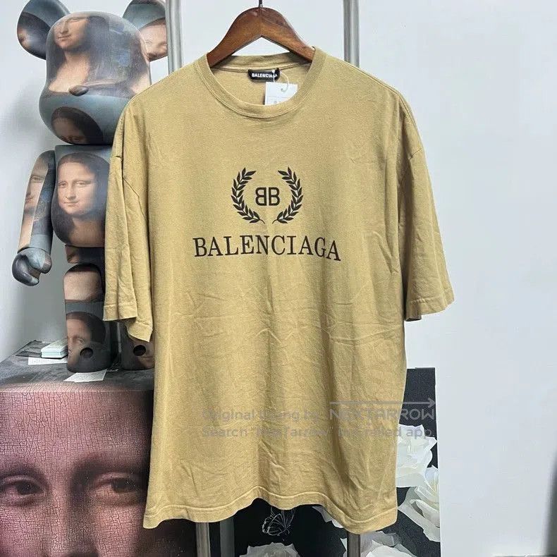 Balenciaga Balenciaga Wheat Ear Short Sleeve Tee. Size US XS / EU 42 / 0 - 1 Thumbnail