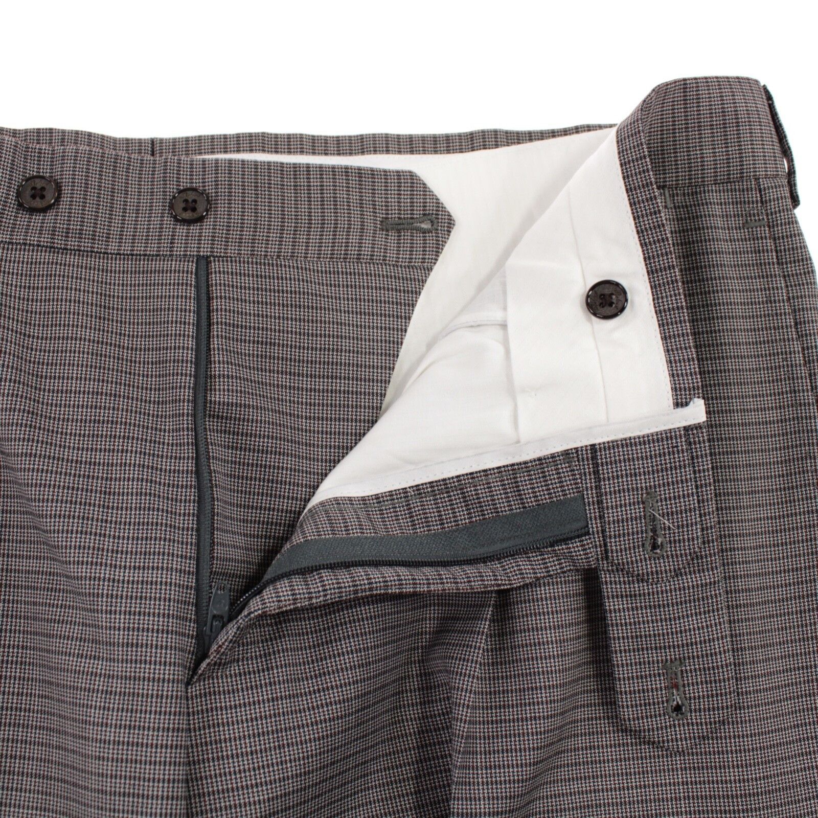 Belvest Belvest New with tags Dress Pants Size 34 US In Brown Size US 34 / EU 50 - 3 Thumbnail