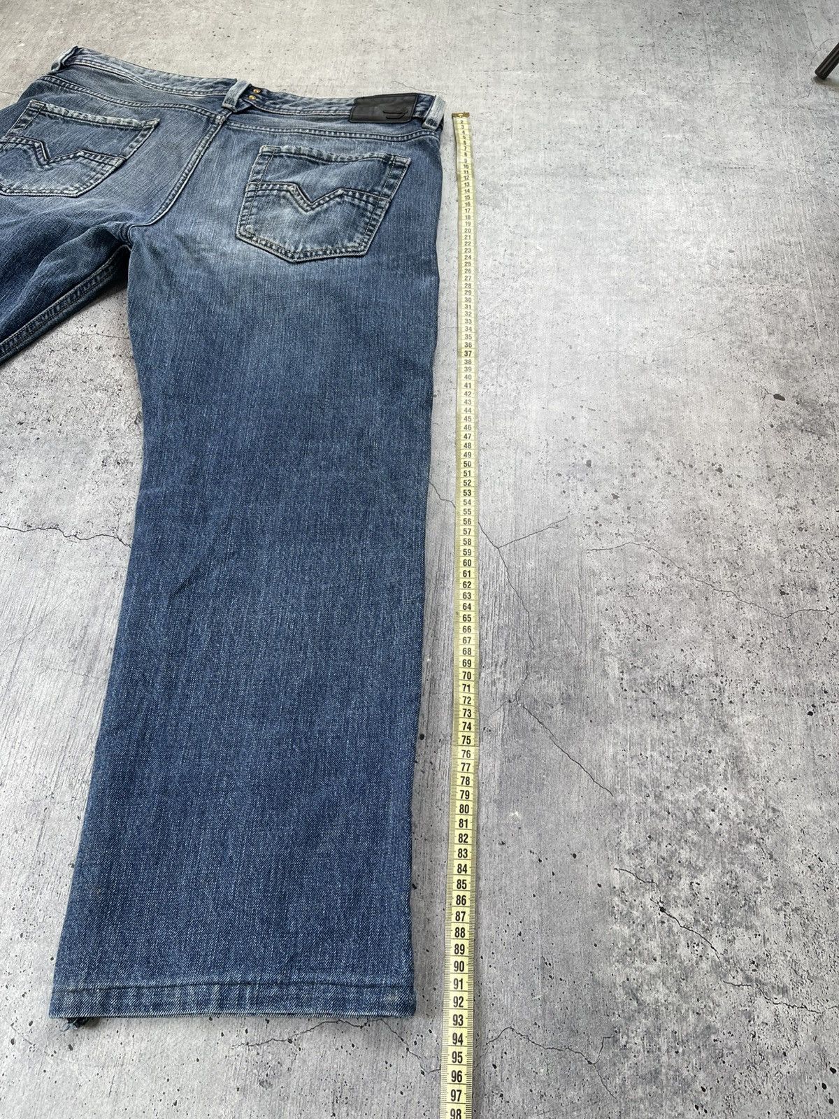 Diesel × Vintage Vintage Diesel Baggy Jeans Y2K Size US 36 / EU 52 - 9 Thumbnail