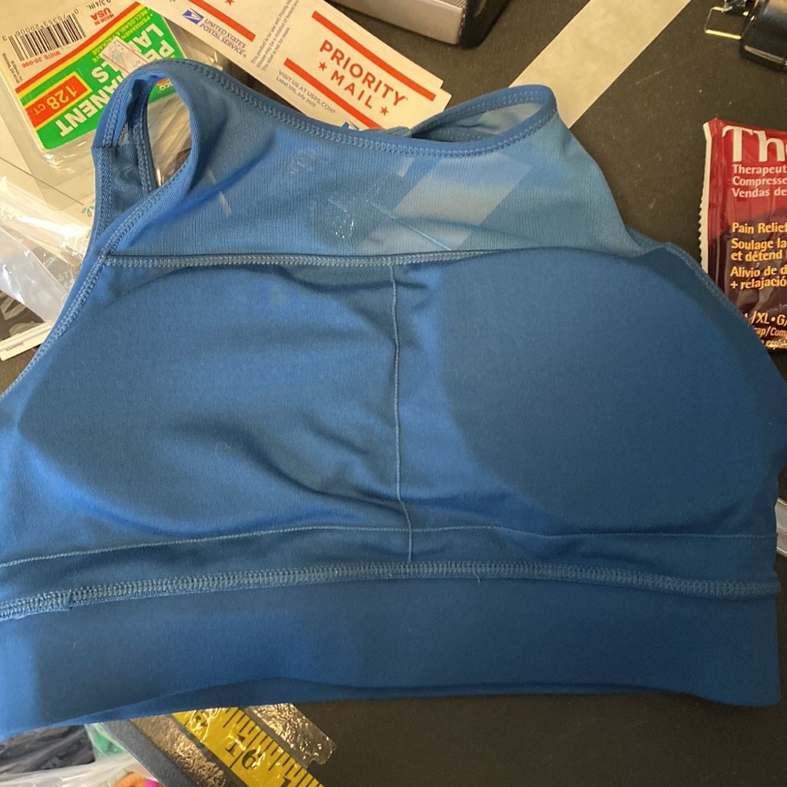Other Zyia Active All Star Bra Teal Blue athletic sports bra sz M Size ONE SIZE - 5 Thumbnail