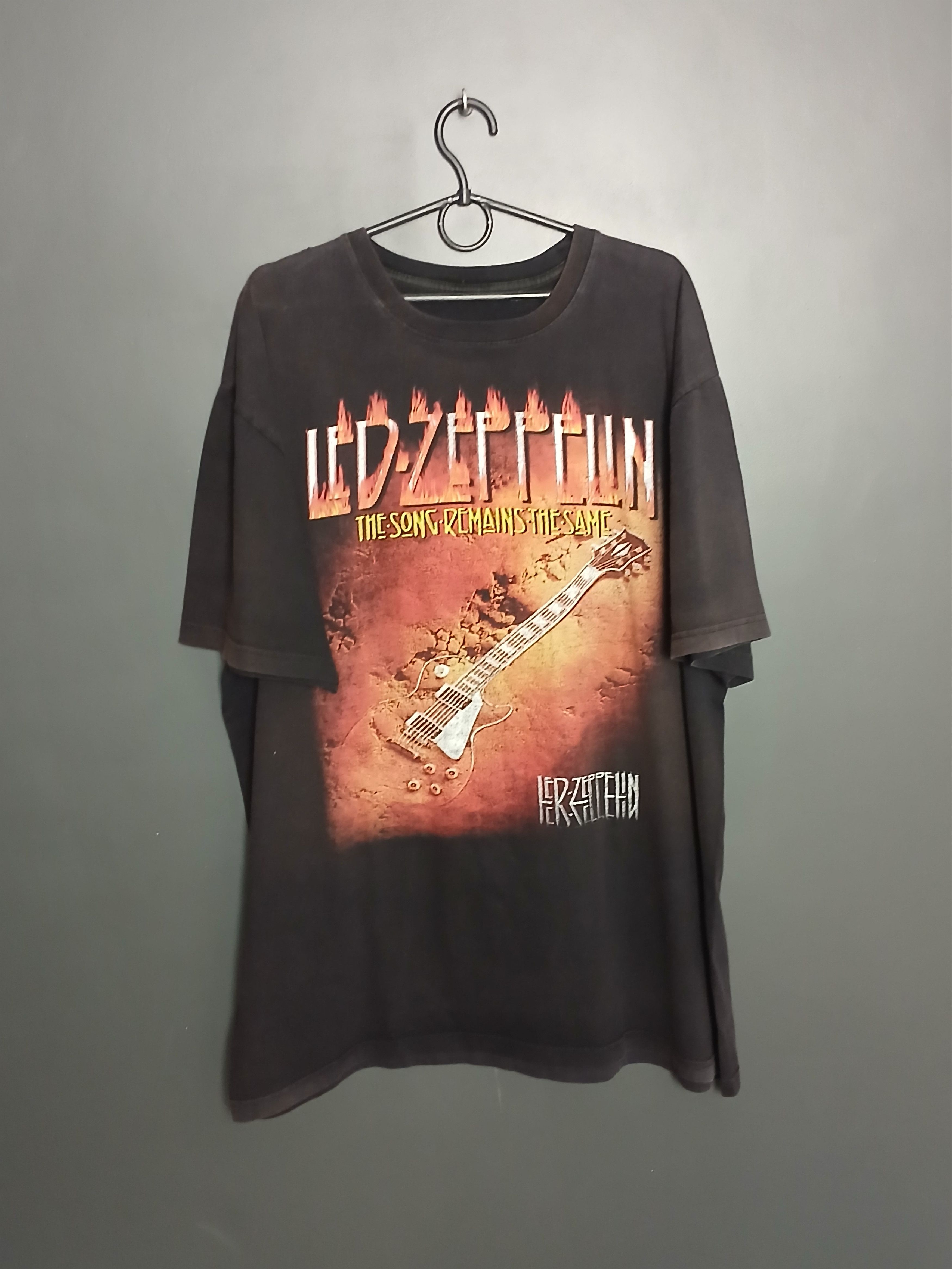 Band Tees × Led Zeppelin Led Zeppelin The Song Remains The Same T-Shirt Size US XXL / EU 58 / 5 - 1 Thumbnail
