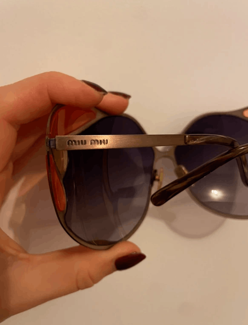 Miu Miu Miu Miu Sunglasses Ski Wrap Shield Mask Prada Size ONE SIZE - 3 Thumbnail