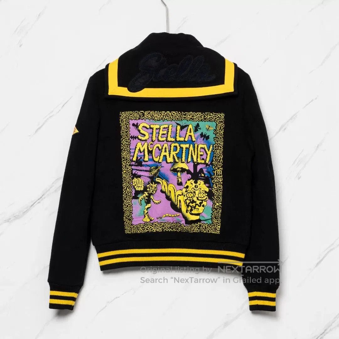 Stella McCartney Stella McCartney Navy Collar Wool Jacket. Size M / US 6-8 / IT 42-44 - 4 Thumbnail