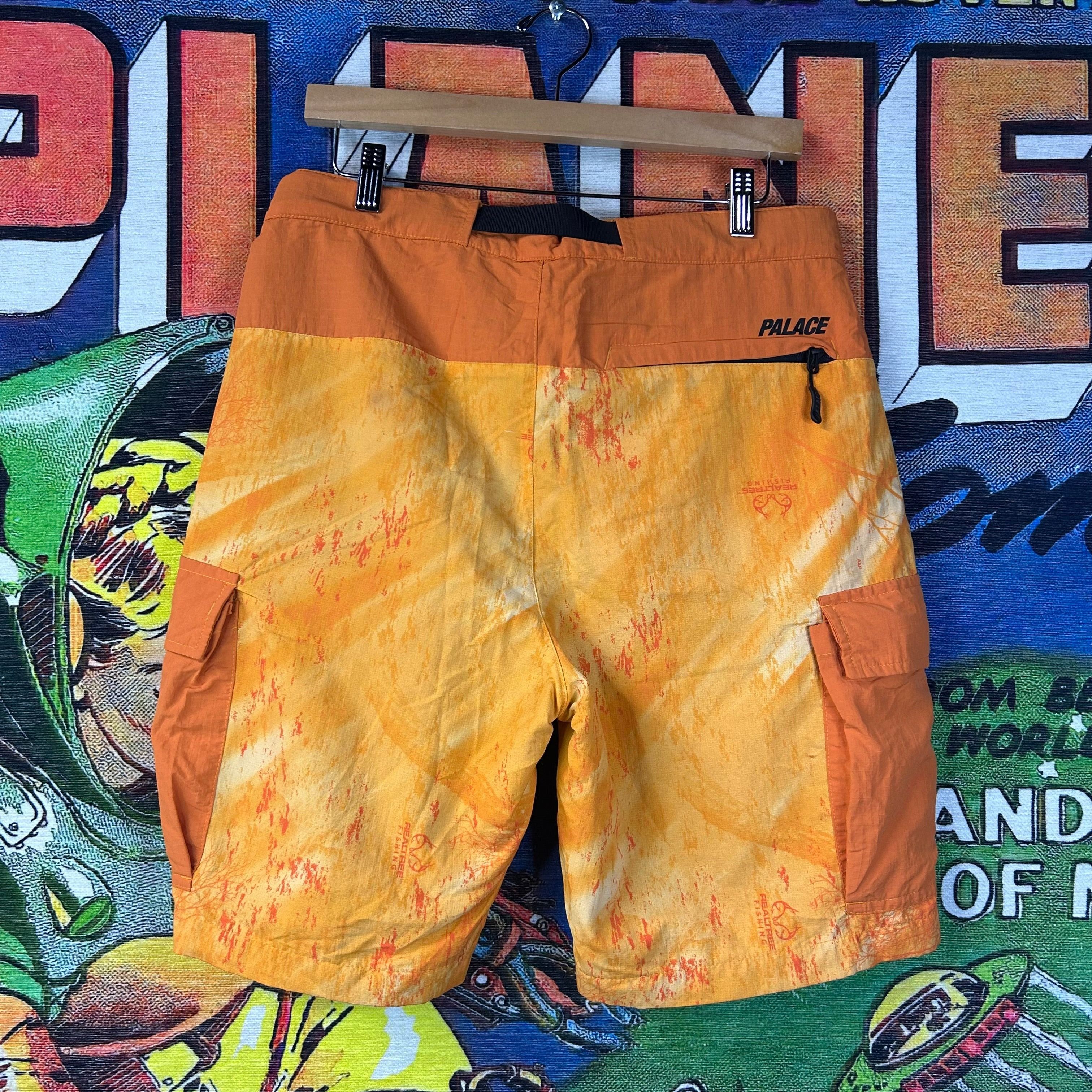 Palace Palace Orange Realtree Hiking Shorts Size Medium Size US 32 / EU 48 - 2 Thumbnail