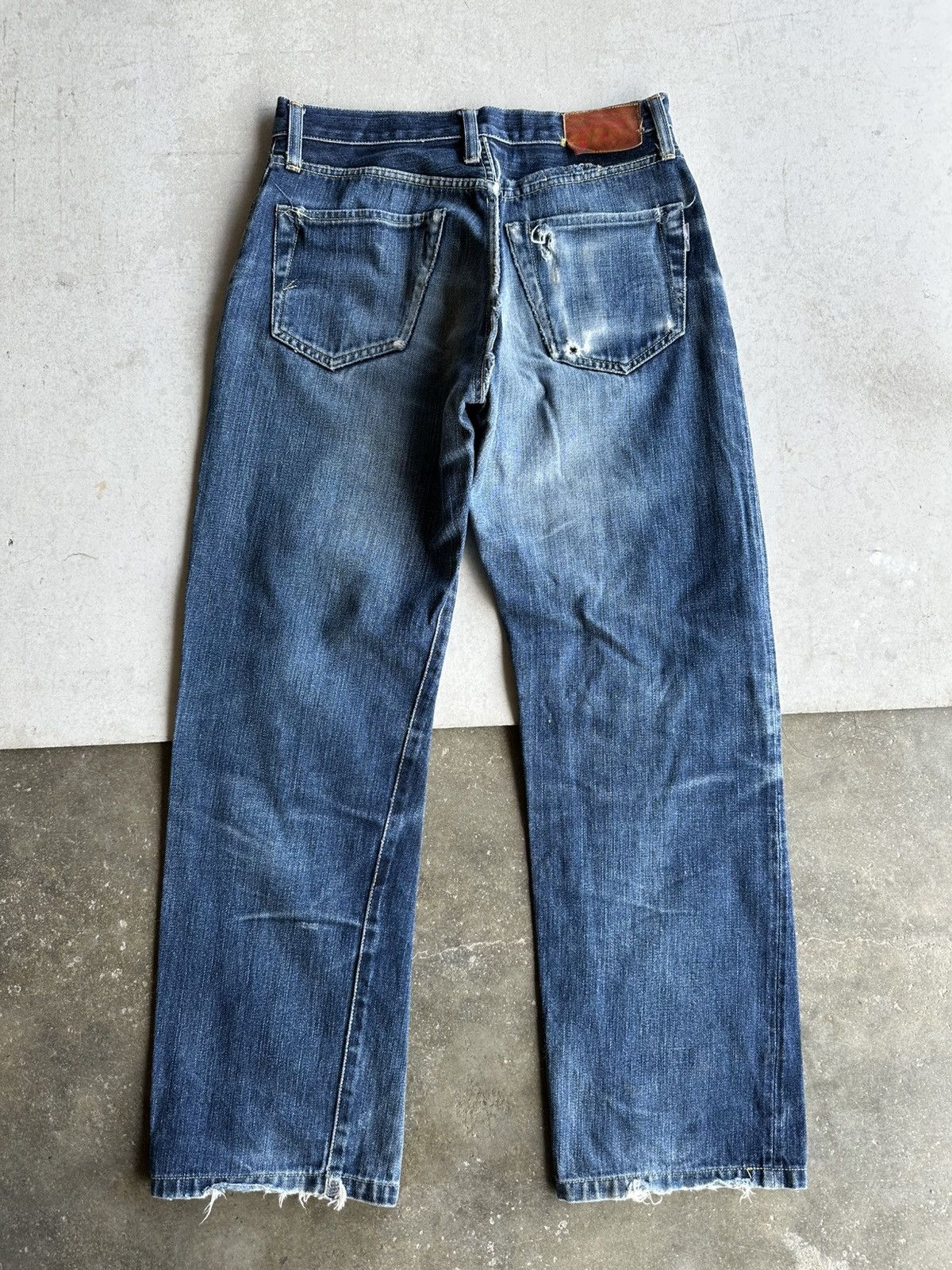 Studio D'Artisan SICKSS! Vintage STUDIO D ARTISAN Denim Lemon Stitch/Selvedge Size US 29 - 15 Thumbnail