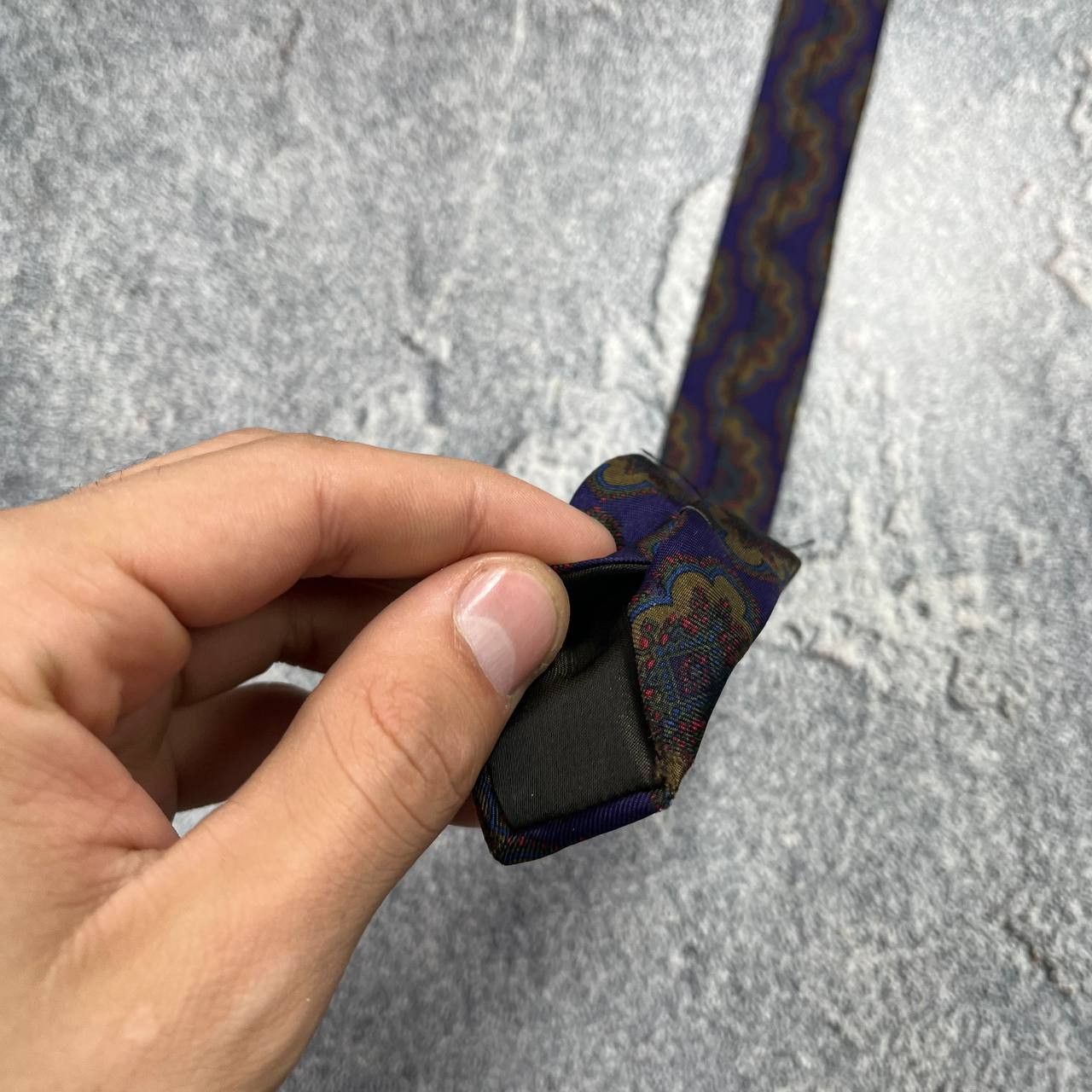 Lanvin Lanvin Paris Men's Floral Bron Tie 100% SILK Made in France Size ONE SIZE - 5 Thumbnail