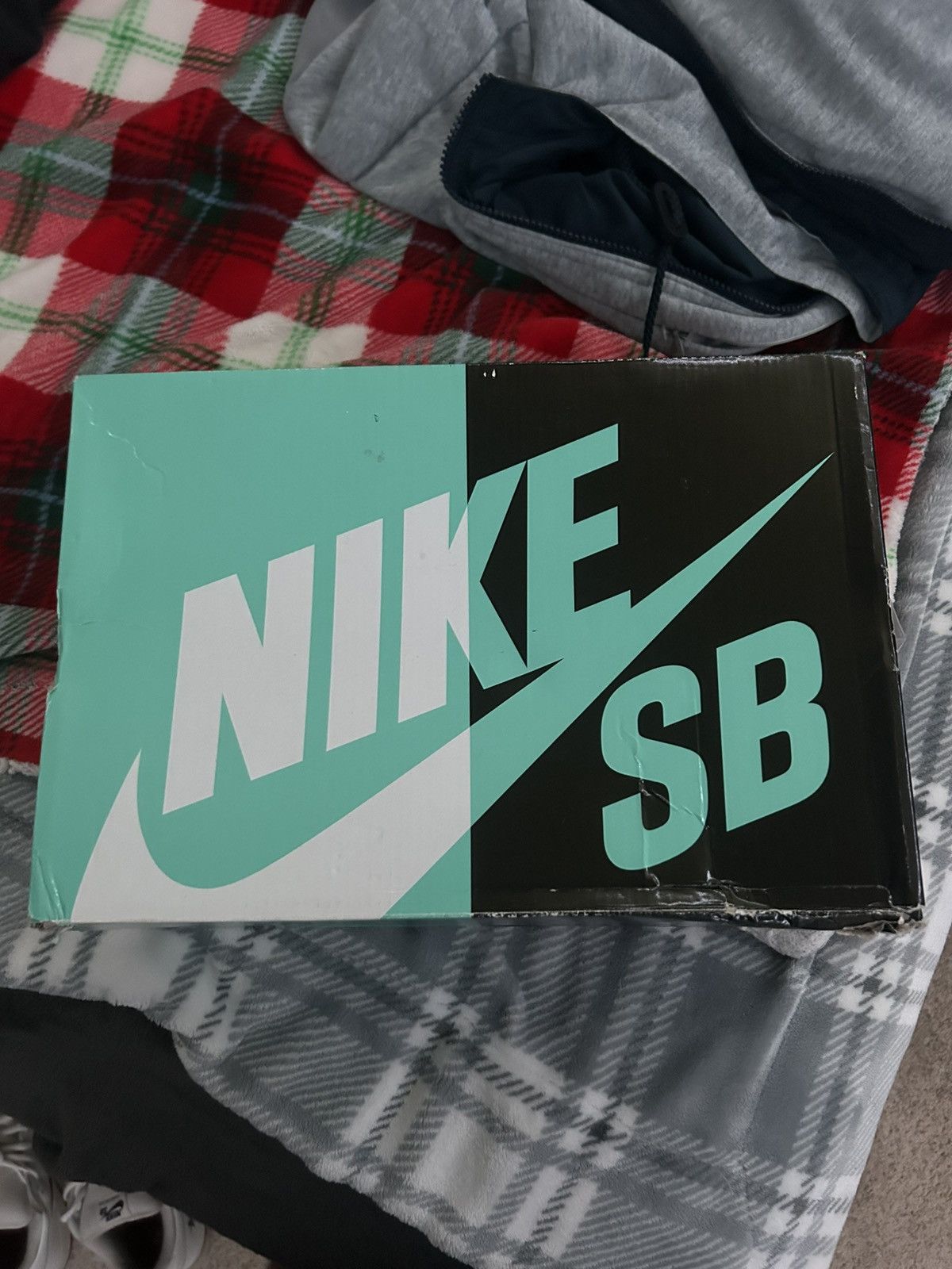 Supreme x Nike Dunk SB Low Varsity red