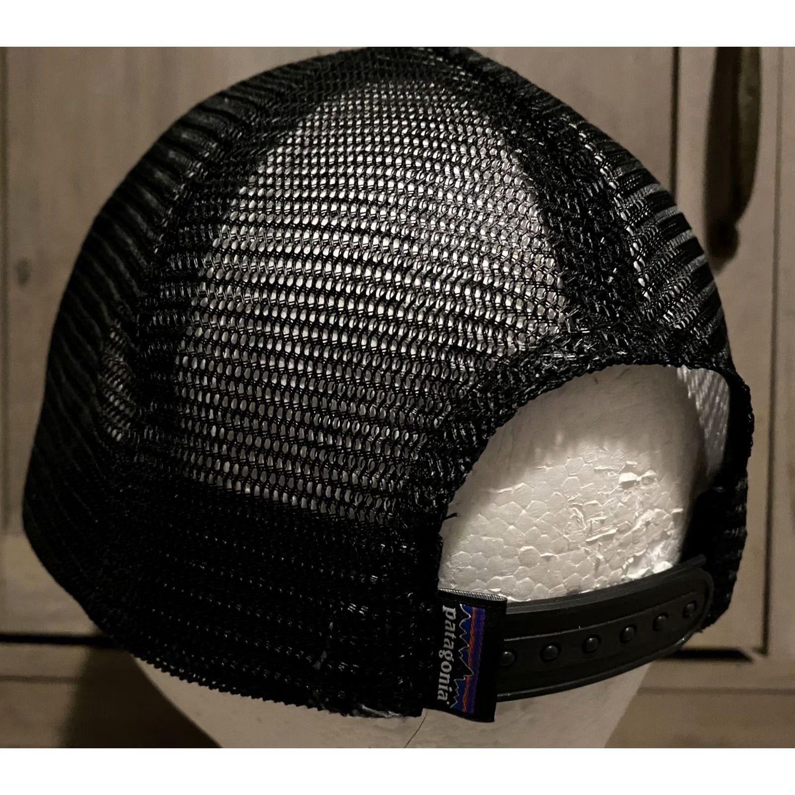 Patagonia Patagonia Mid Crown Trucker Hat Adjustable Black Portland Stag on the Steel Ltd. Ed. Unisex Adults Size ONE SIZE - 5 Thumbnail