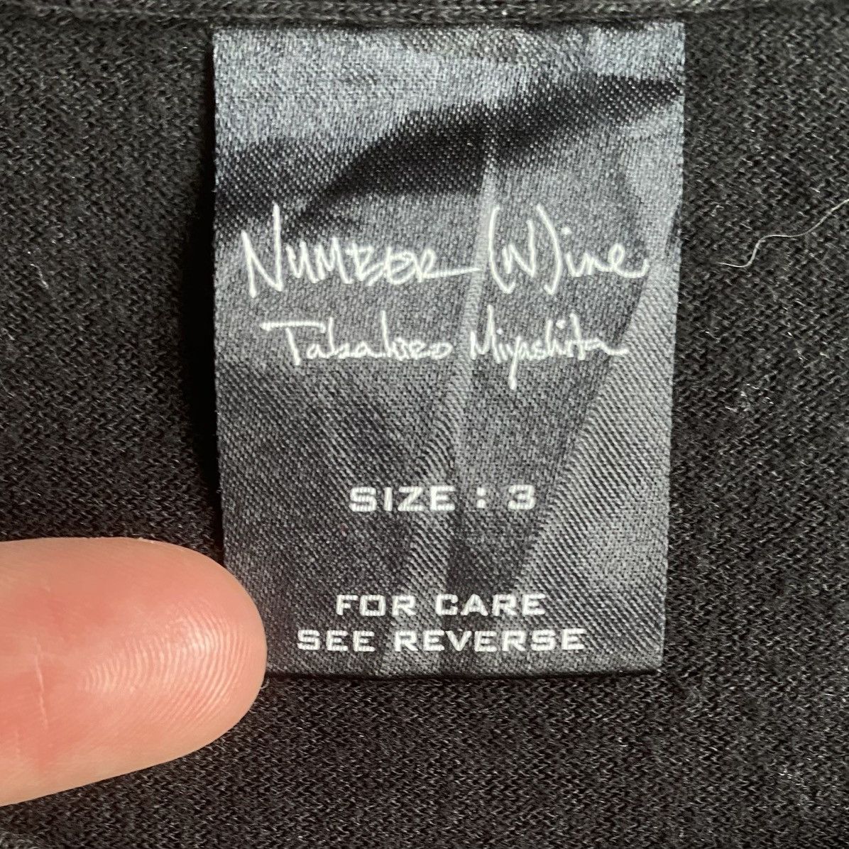 Number (N)ine Number (N)ine KDC T Shirt Size US M / EU 48-50 / 2 - 4 Thumbnail