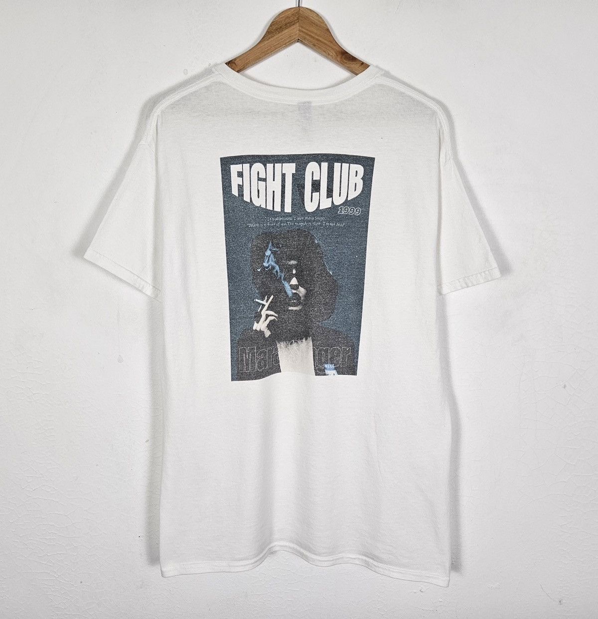 Vintage Vintage Fight Club Mara Singer Movie tee shirt Size US L / EU 52-54 / 3 - 2 Thumbnail