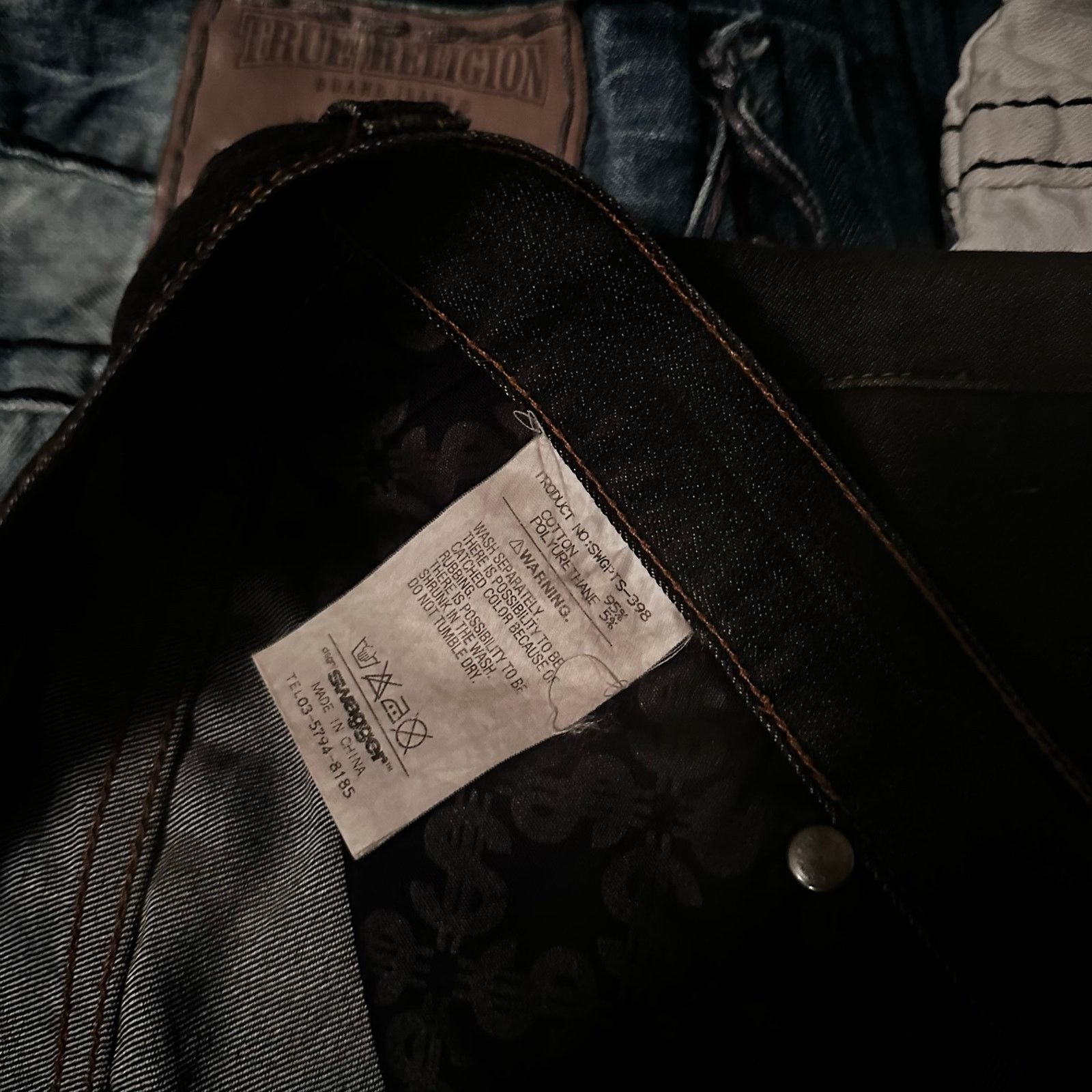 Swagger swagger cash money design patch jeans Size US 32 / EU 48 - 5 Thumbnail