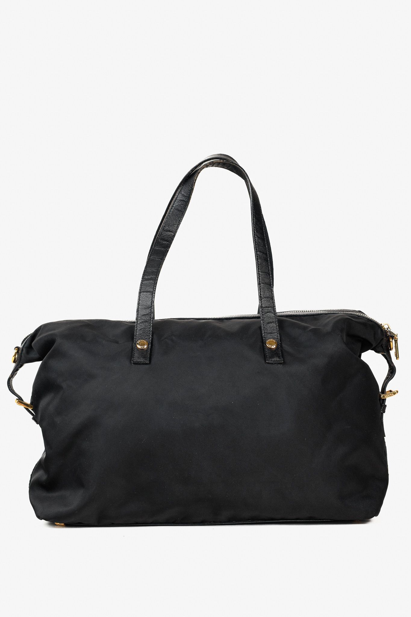 Prada Prada Vintage Tessuto Nylon Saffiano Stencil Logo Bag Size ONE SIZE - 4 Thumbnail