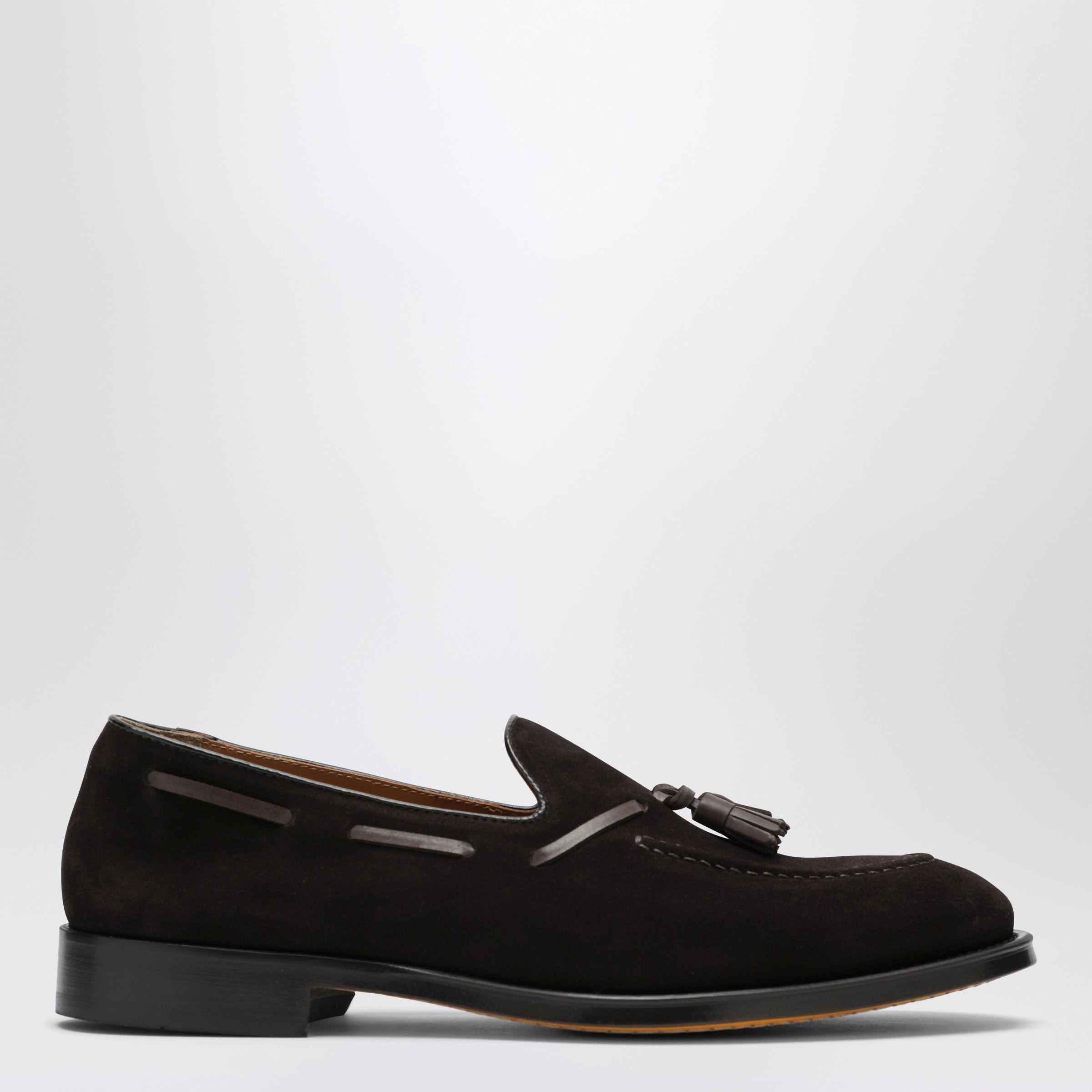 Doucal's Doucal's Brown Suede Tassel Loafers Size US 9 / EU 42 - 1 Thumbnail