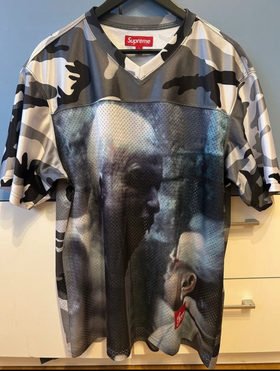 Apex × Supreme Supreme / Aphex Twin Snow Camo Jersey | Grailed