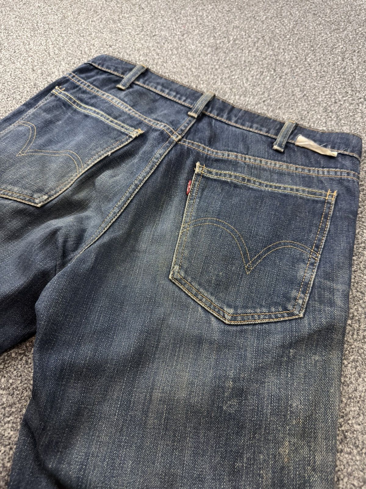 Levi's Vintage Denim Levis 606 Tappered Heavy Faded Distressed Wash Size US 32 / EU 48 - 8 Thumbnail