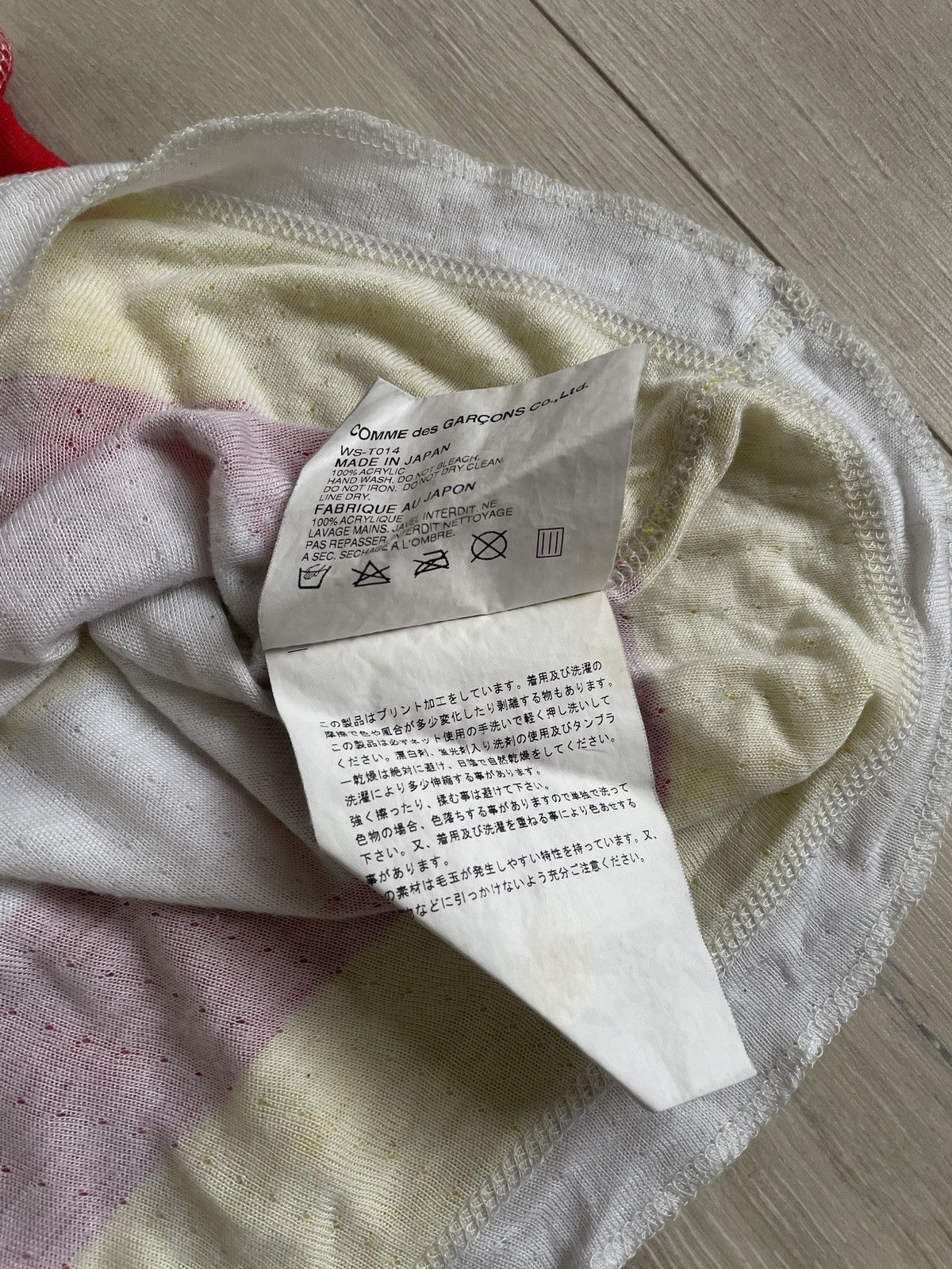 Junya Watanabe Junya Watanabe SS07 striped cotton jersey Size US S / EU 44-46 / 1 - 9 Thumbnail