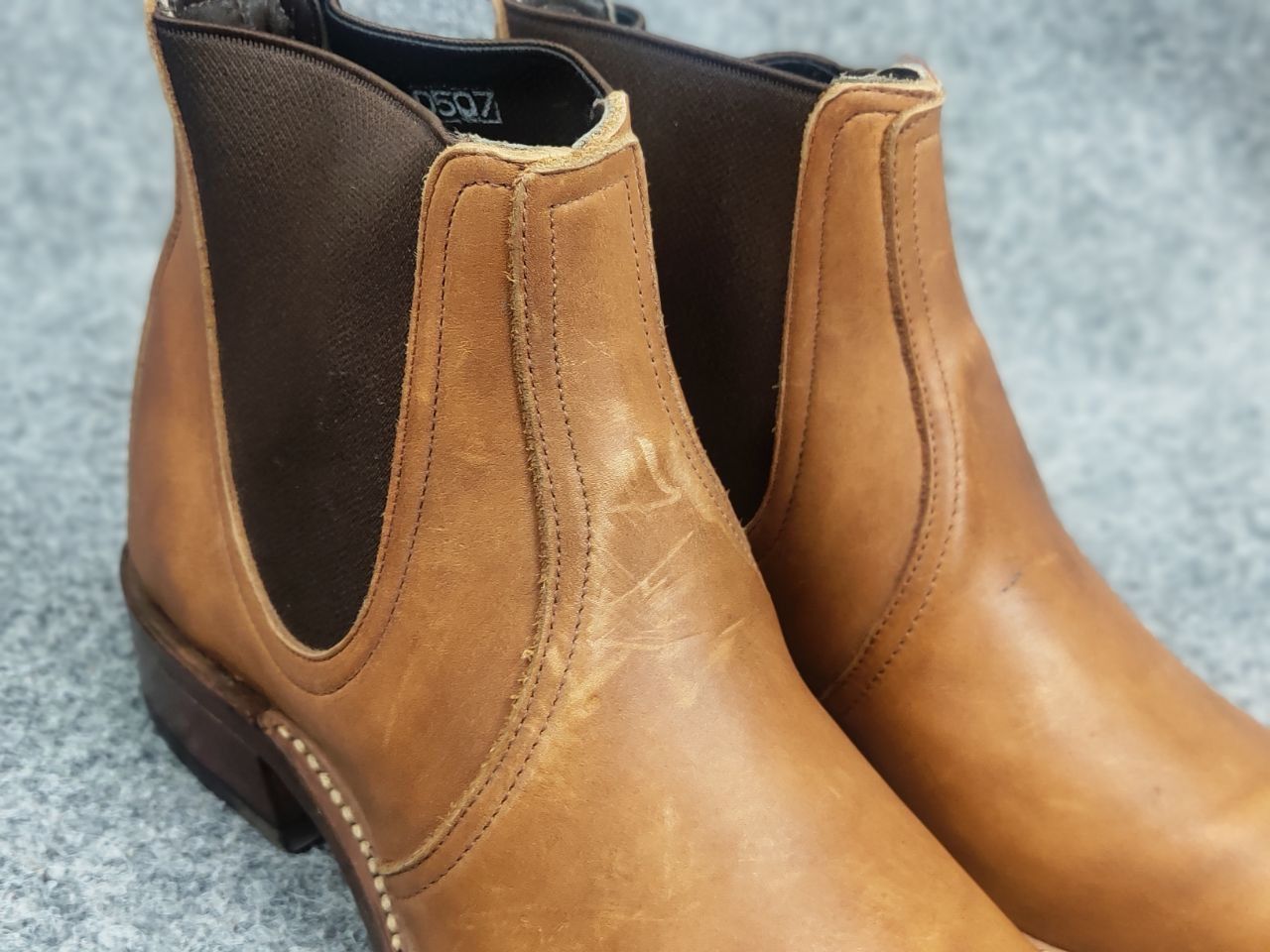 Red Wing Red Wing Vintage Heritage Chelsea rancher Leather Ankl Boots Size US 7 / IT 37 - 17 Thumbnail