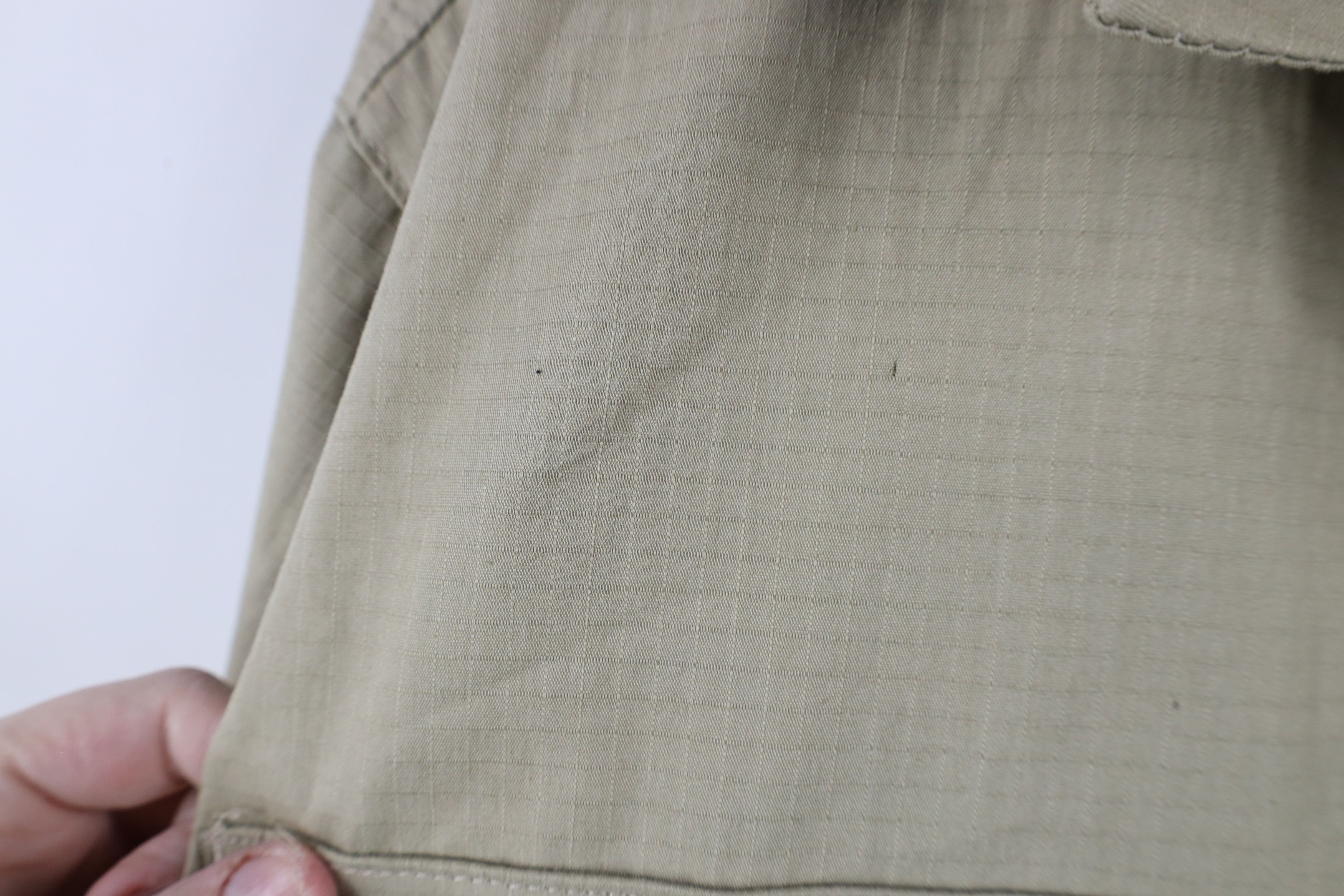 Carhartt × Vintage Vintage Carhartt Ripstop Short Sleeve Collared Button Shirt Size US XXL / EU 58 / 5 - 7 Thumbnail