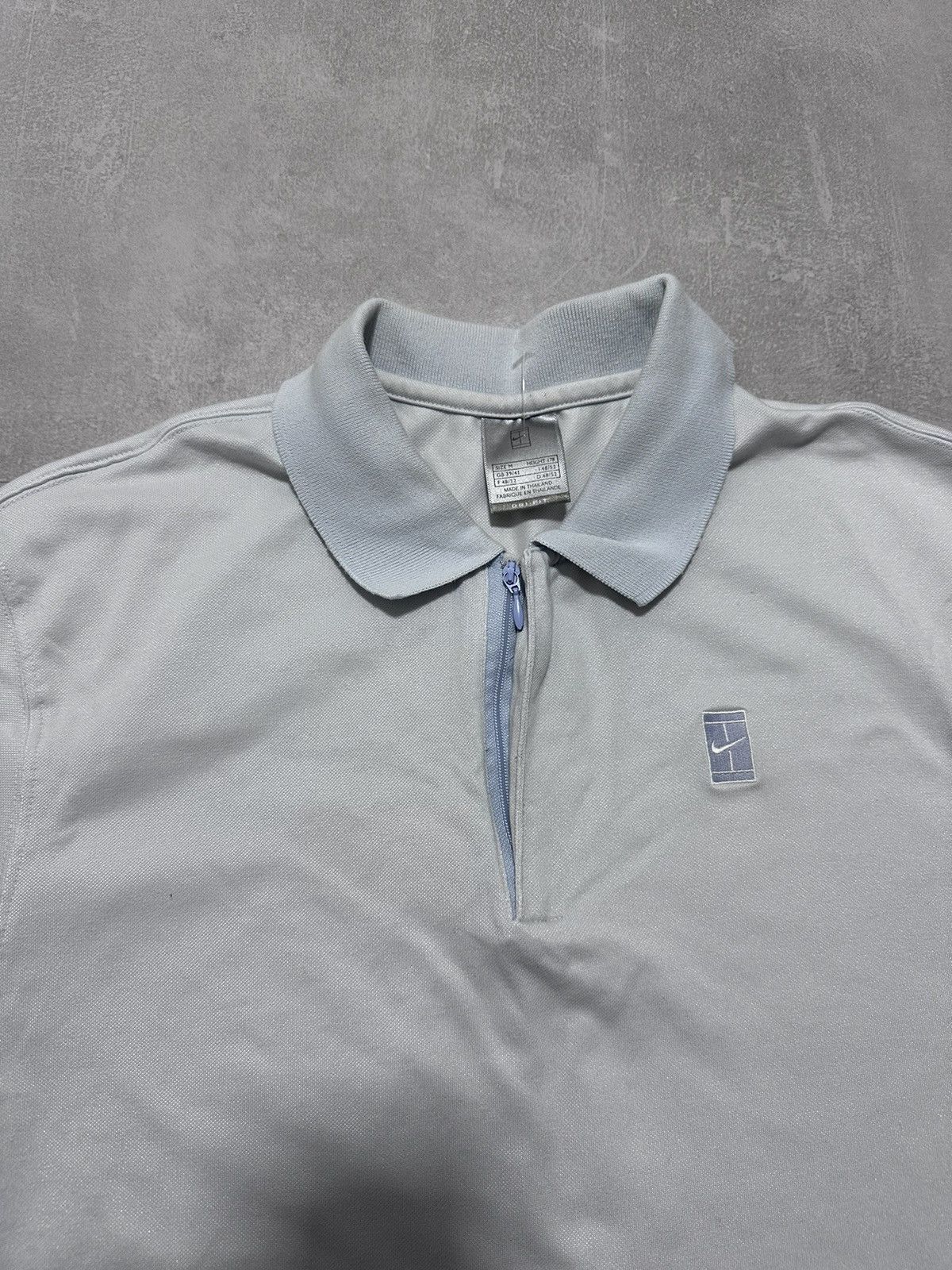 Nike × Vintage Nike Polo Dri Fit Court Shirt Vintage 90 Size S Size US S / EU 44-46 / 1 - 3 Thumbnail