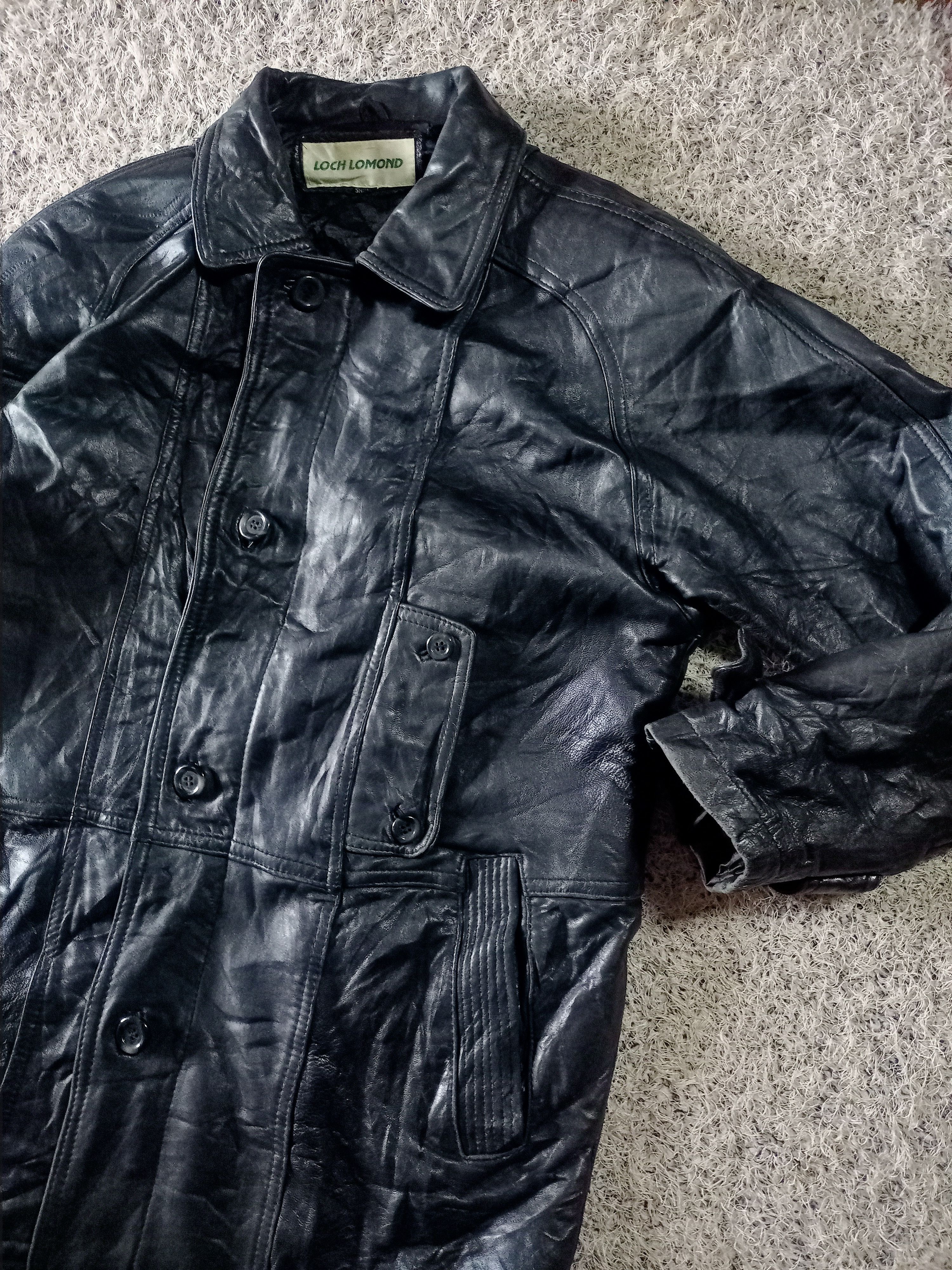 Genuine Leather × Leather Vintage 🔥 Loch Lomond Leather Jacket Size US M / EU 48-50 / 2 - 5 Thumbnail