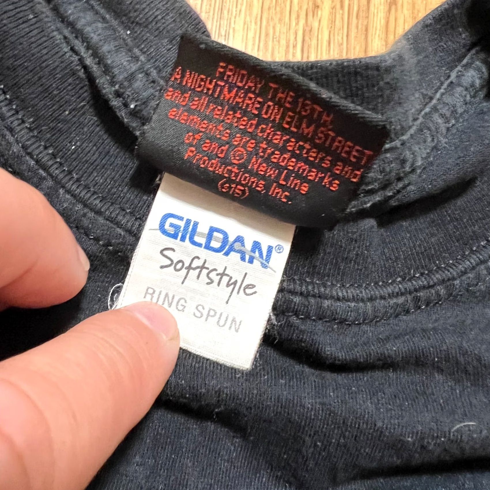 Gildan VINTAGE Friday the 13th Jason Voorhees Gildan Shirt M Black Cotton Short Sleeve Mens Size US M / EU 48-50 / 2 - 6 Thumbnail