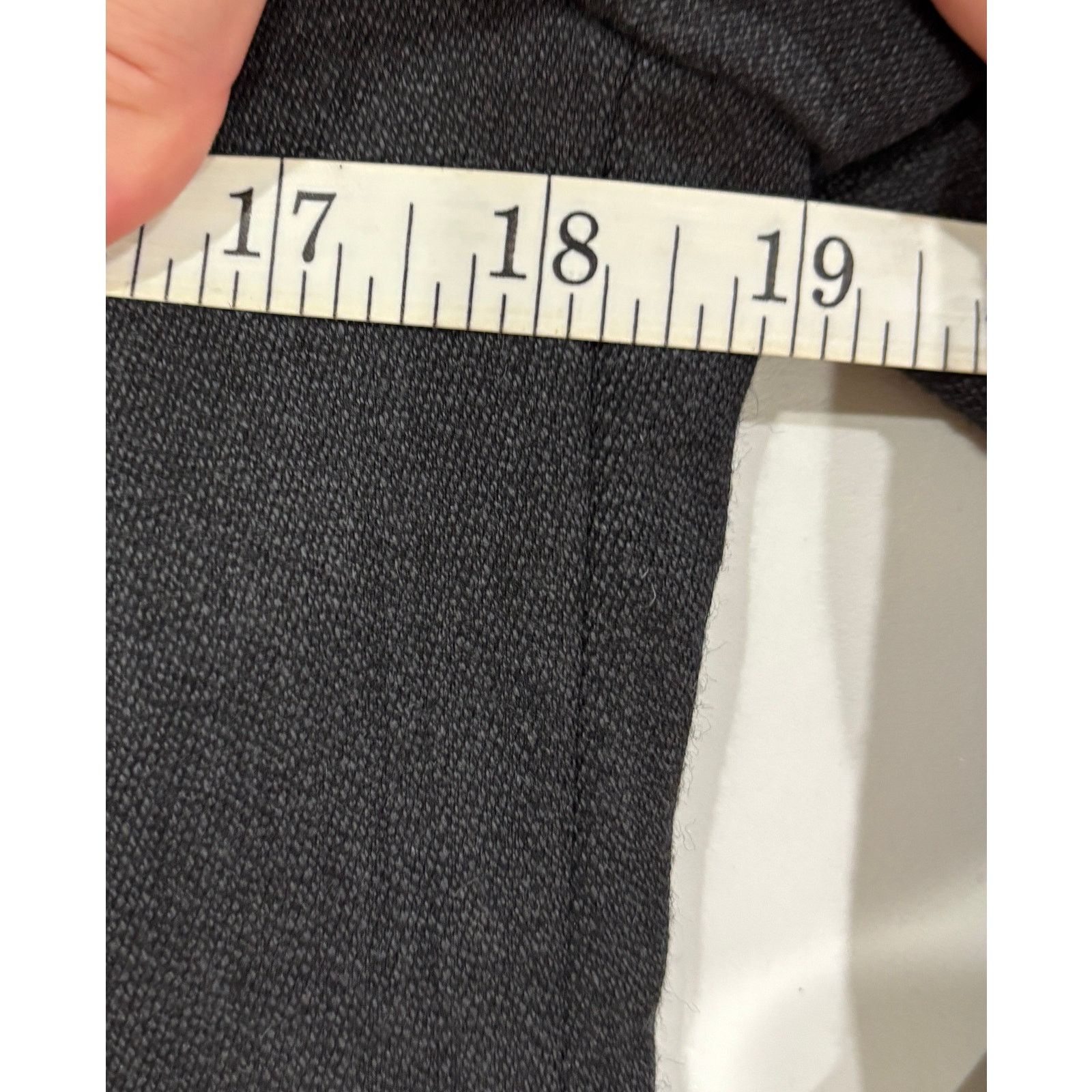Rag & Bone *R43 RAG & BONE Men's Yorke Wool Top Coat Gray Size 44 Size US L / EU 52-54 / 3 - 14 Thumbnail