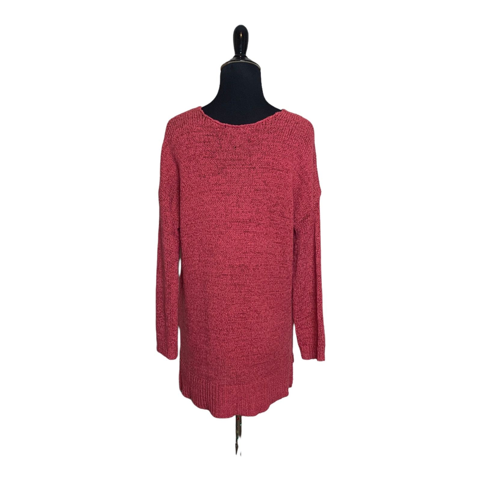 Chaps Chaps blush pink v neck long sleeves sweater size Large Size L / US 10 / IT 46 - 2 Thumbnail