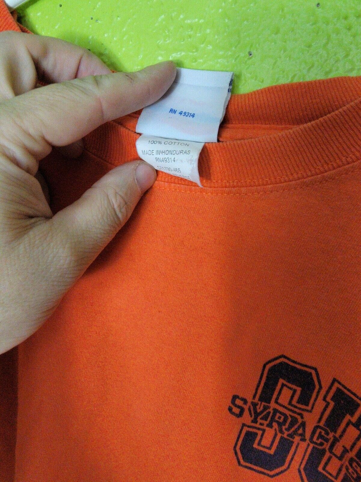 Champion Y2K Champion Syracuse University Long Sleeve Shirt 2XL Size ONE SIZE - 6 Thumbnail