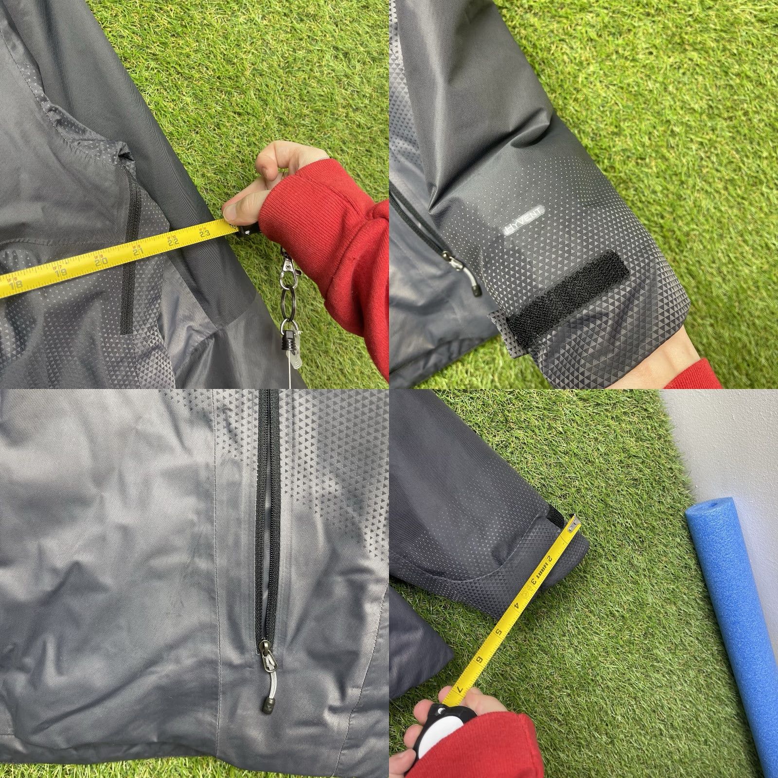 The North Face The North Face Fuseform Jacket Womens Large Dot Matrix Hyvent 2.5L Full Zip Hike Size L / US 10 / IT 46 - 8 Thumbnail