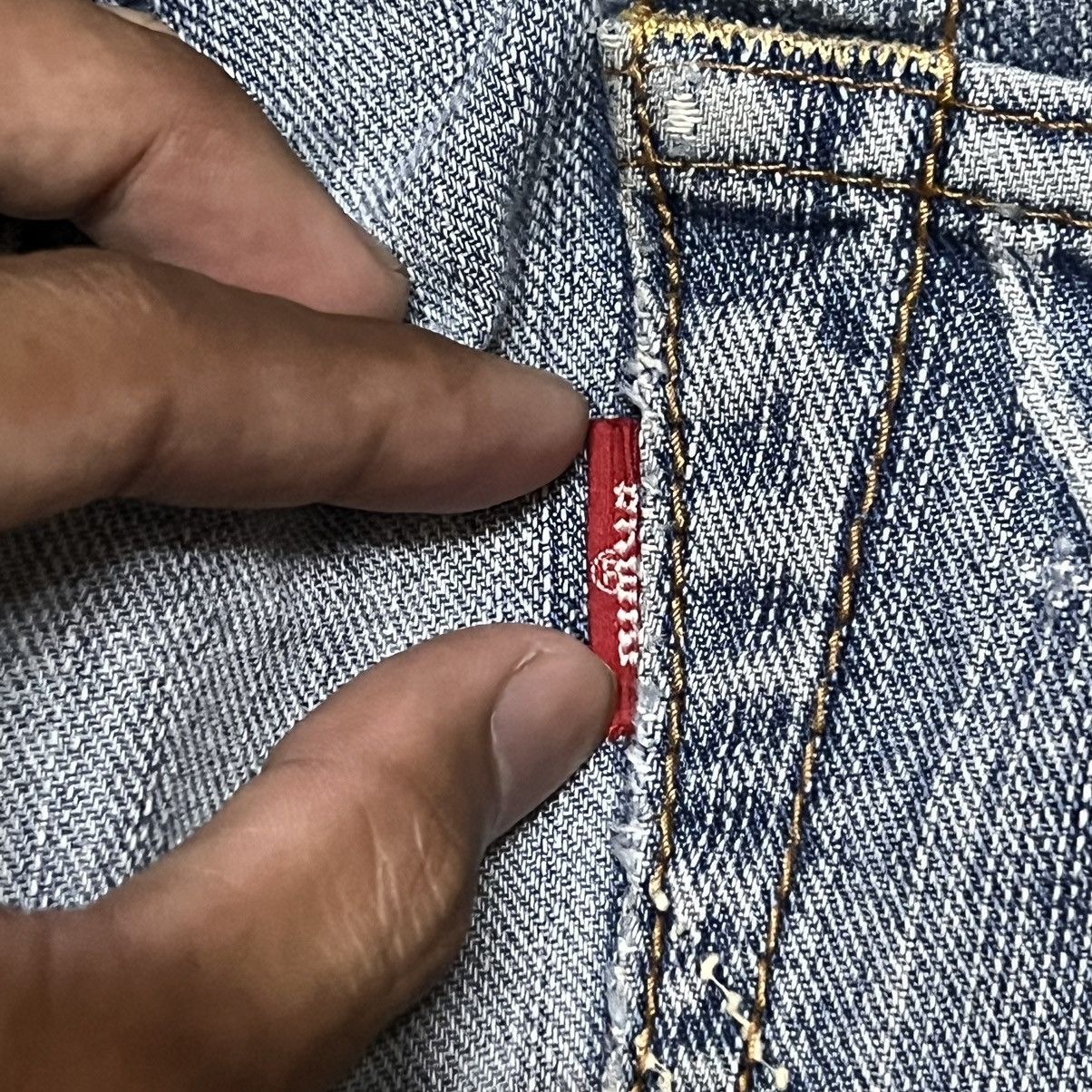 Edwin Edwin Exclusive Vintage Distressed Style Denim Jeans Size US 30 / EU 46 - 19 Thumbnail