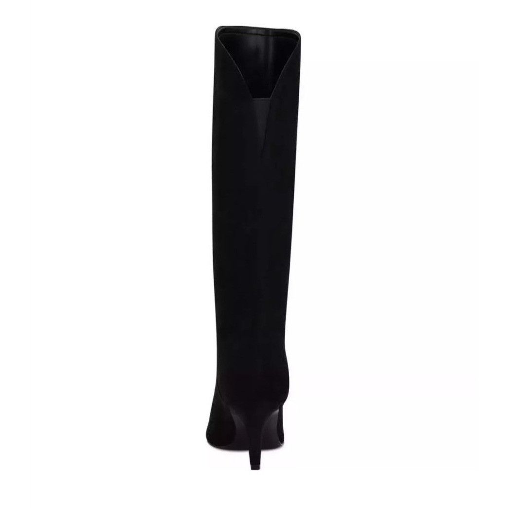 Nine West NINE WEST / Buyah-2 / Black / Suede / Below the Knee / Higth Size US 9.5 / IT 39.5 - 3 Thumbnail