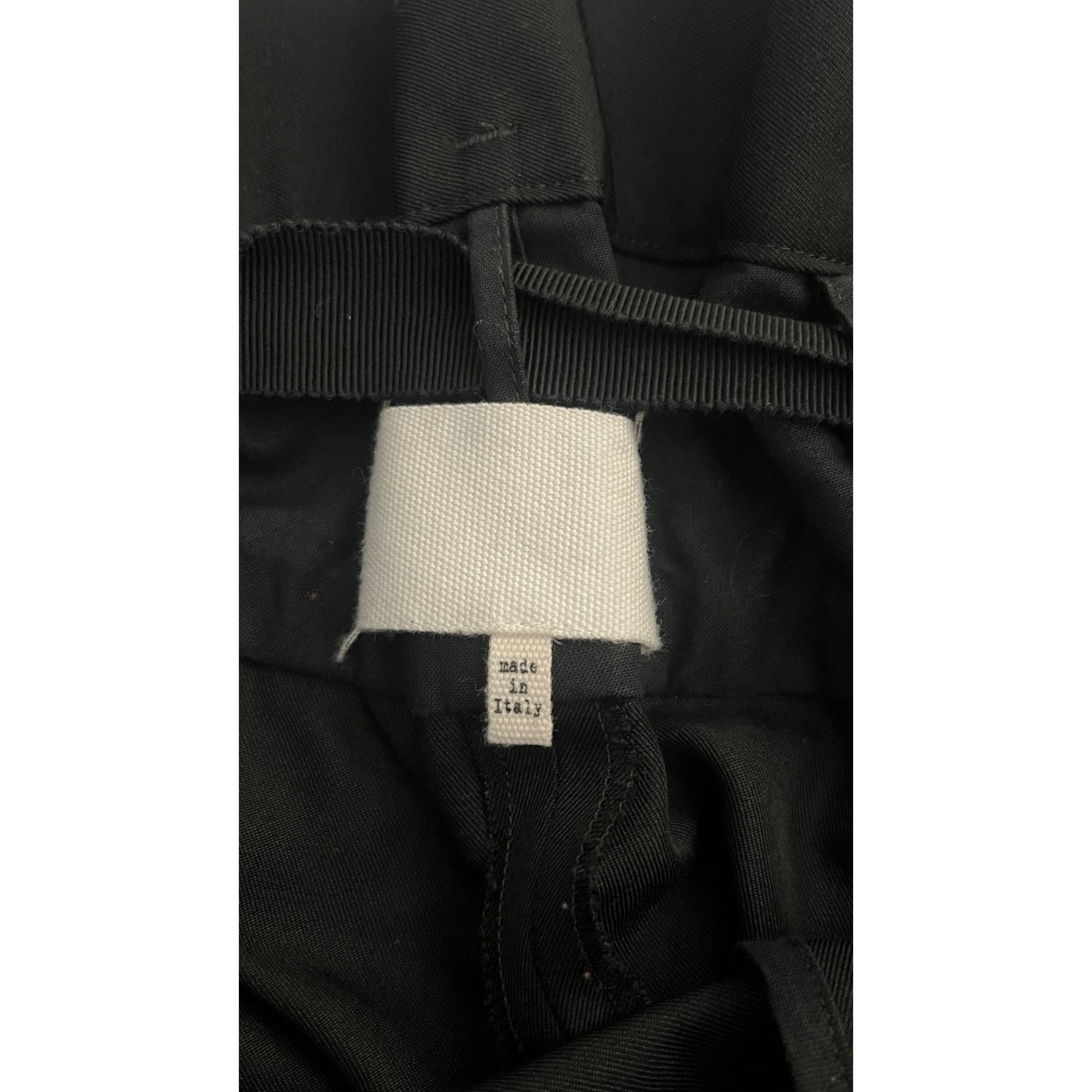 Maison Margiela MARGIELA WHITE LABEL WIDE LEG PAPER BAG WAIST PANTS Size 27" / US 4 / IT 40 - 10 Thumbnail