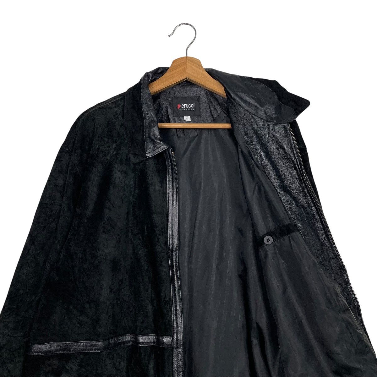 Other Pierucci Leather Jacket Size US L / EU 52-54 / 3 - 10 Thumbnail