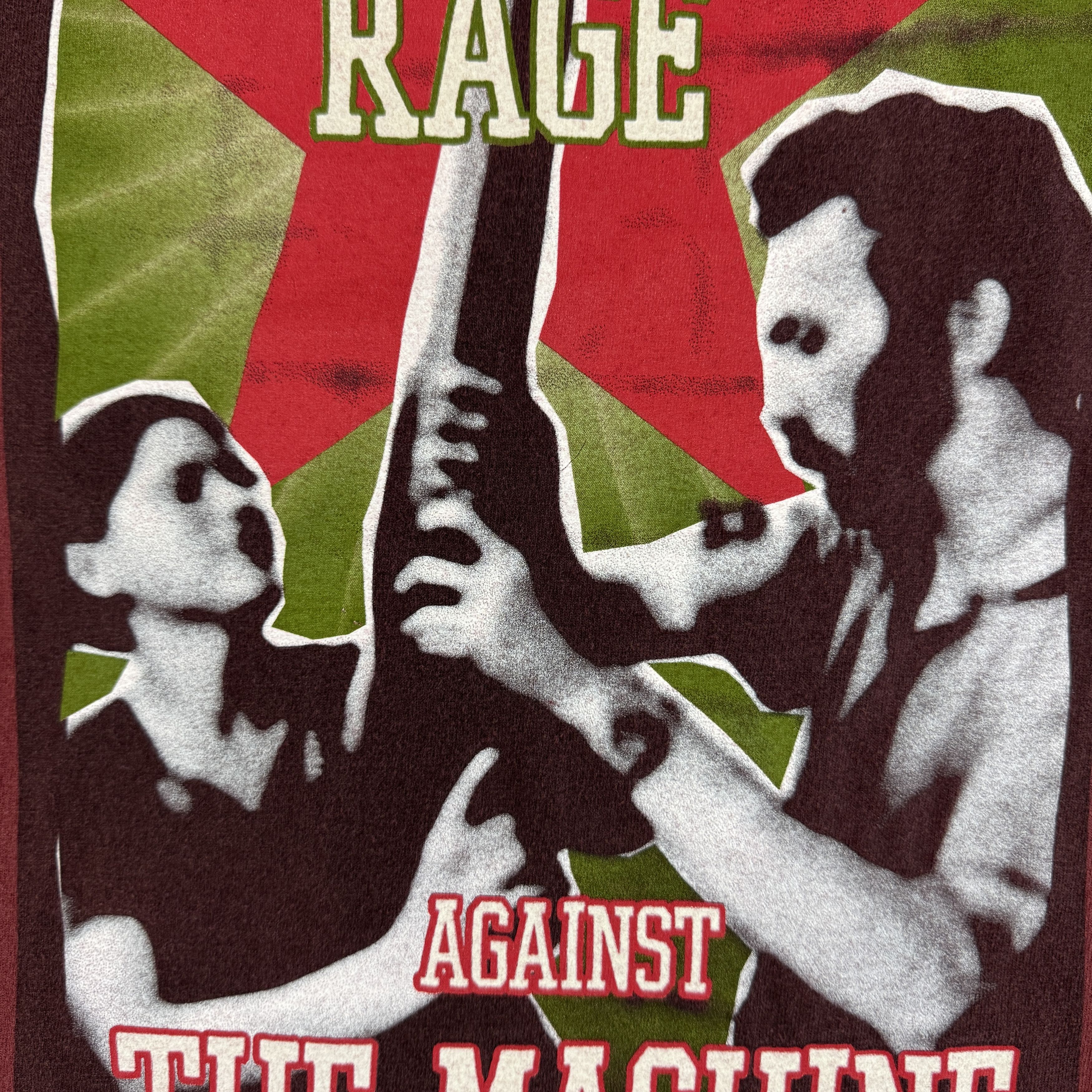 Band Tees Vintage 2000 Rage Against The Machine Shirt Size US XL / EU 56 / 4 - 6 Thumbnail