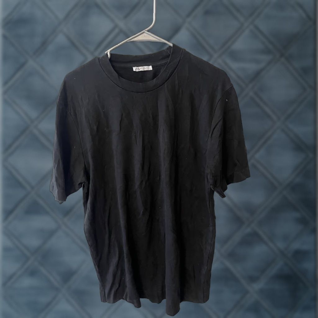 Zara Zara T-Shirt Size Large Black Cotton Short Sleeve Mens Size US L / EU 52-54 / 3 - 1 Thumbnail