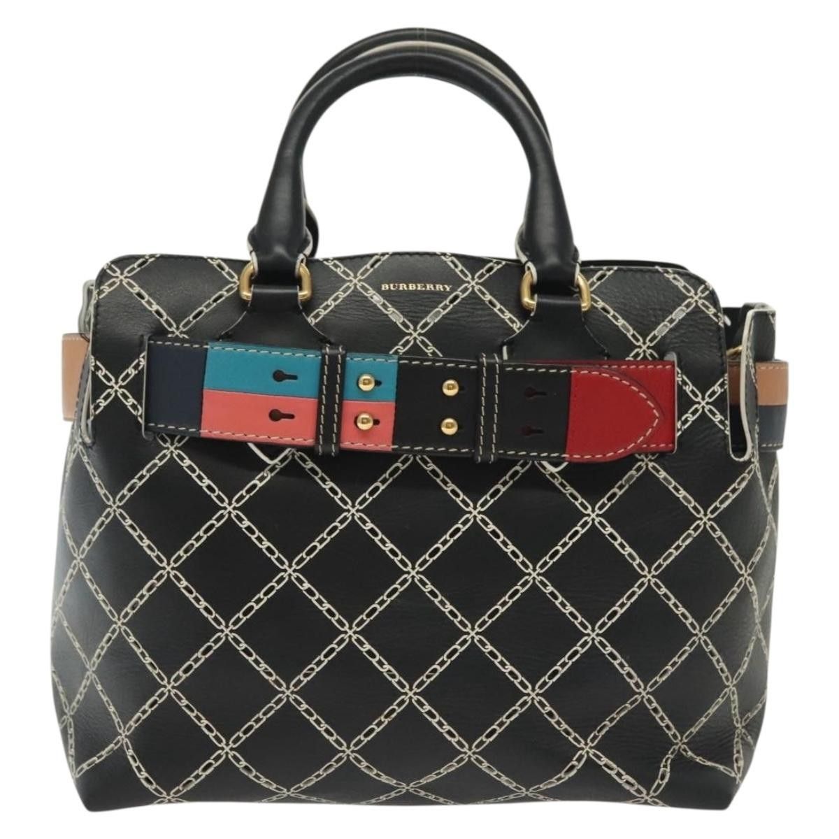 Burberry Burberry Belt Tote Perforated Leather Size ONE SIZE - 1 Thumbnail