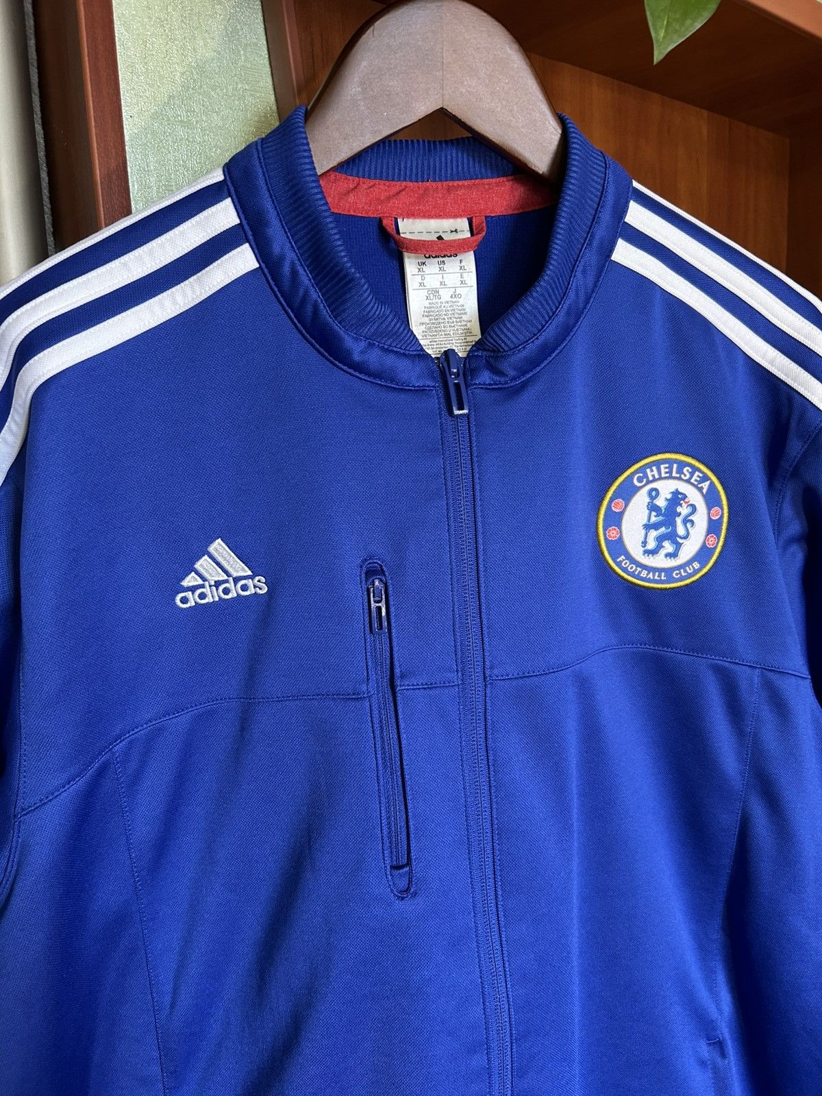 Chelsea Soccer Chelsea 2015 2016 Anthem Training Track Top Jacket Adidas Size US XL / EU 56 / 4 - 4 Thumbnail