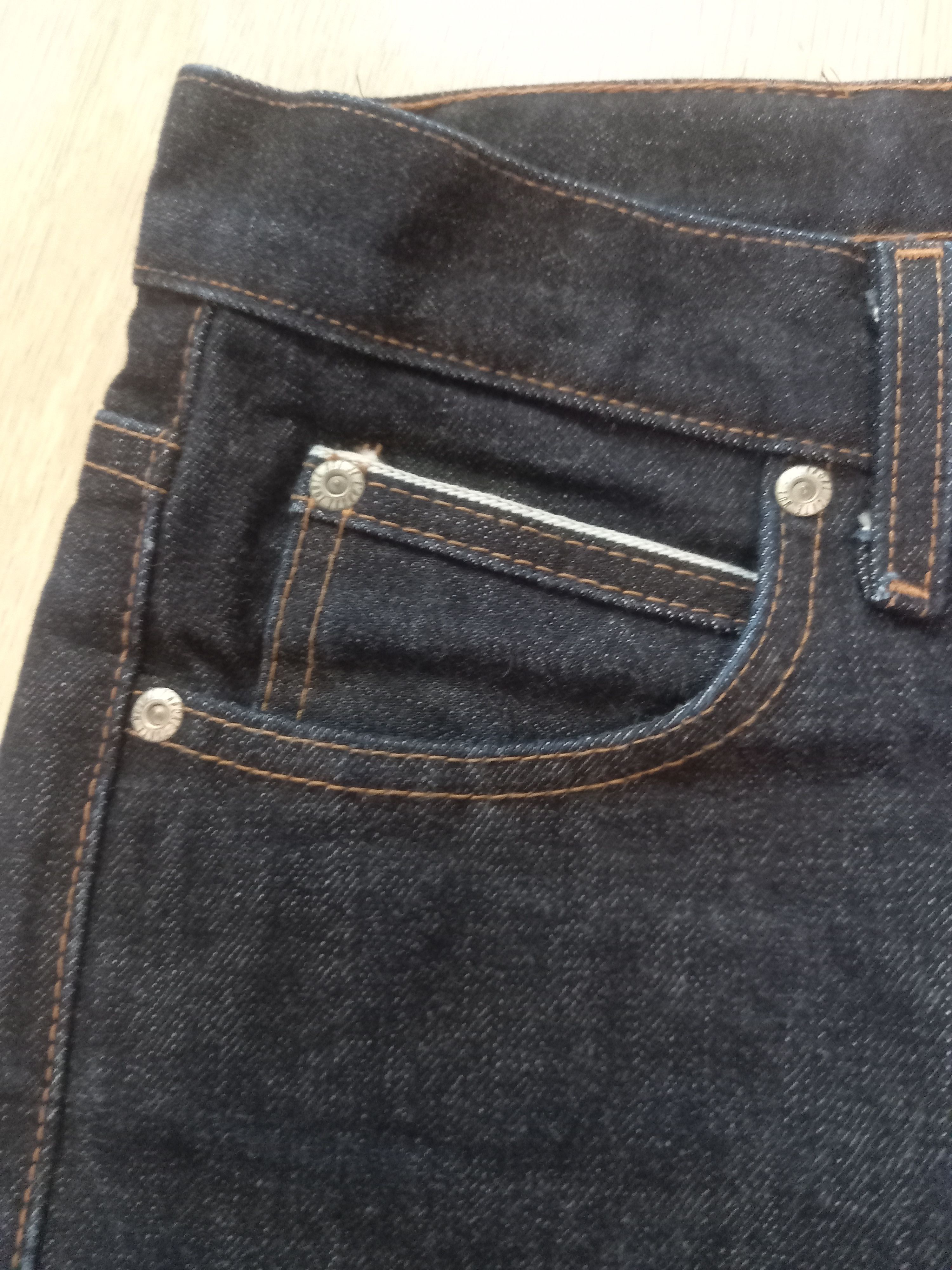 Naked & Famous Naked & Famous Skinny Guy Deep Indigo Selvedge - Sz 30 Size US 30 / EU 46 - 6 Thumbnail