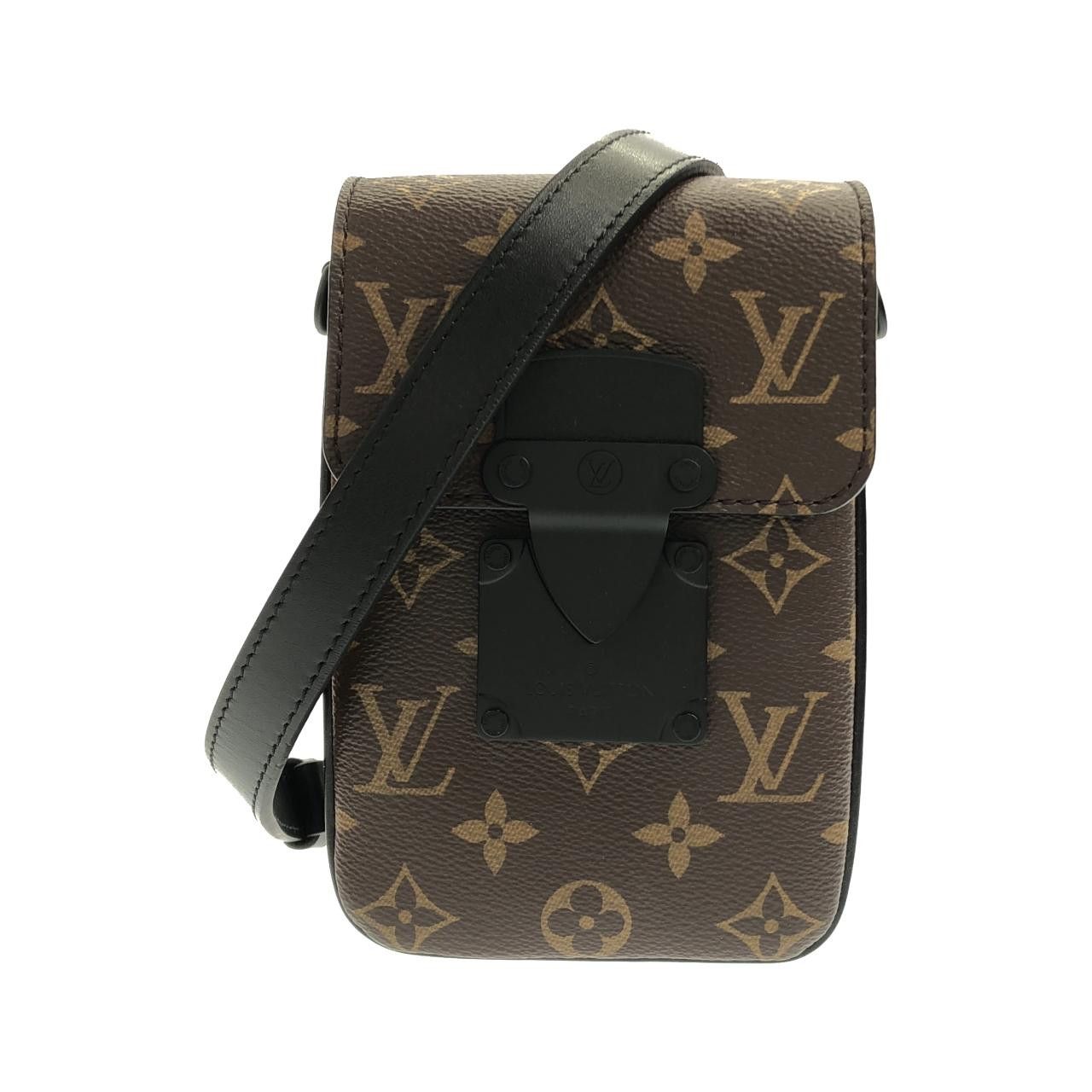 Louis Vuitton Louis Vuitton Louis Vuitton Monogram Macassar S Lock Vertical Wearable Wallet shoulder bag Textile Shoulder Bag M81522 DUTY FREE for USA Size ONE SIZE - 1 Thumbnail