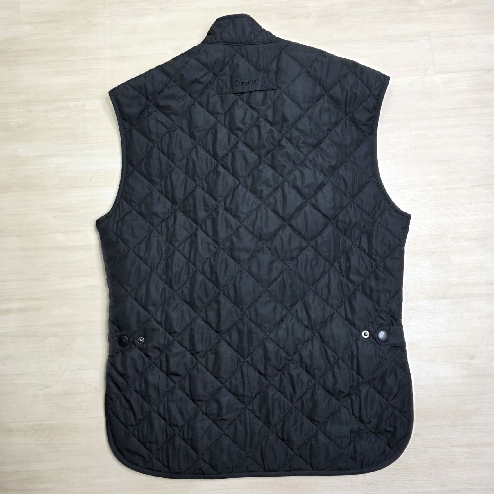 Barbour Barbour Lowerdale Gilet Black Quilted Vest Full Zip Snap 90 Ninety Size Medium Mens Vest Quilted Barbour Full Zip Snap Black M Size US M / EU 48-50 / 2 - 2 Thumbnail
