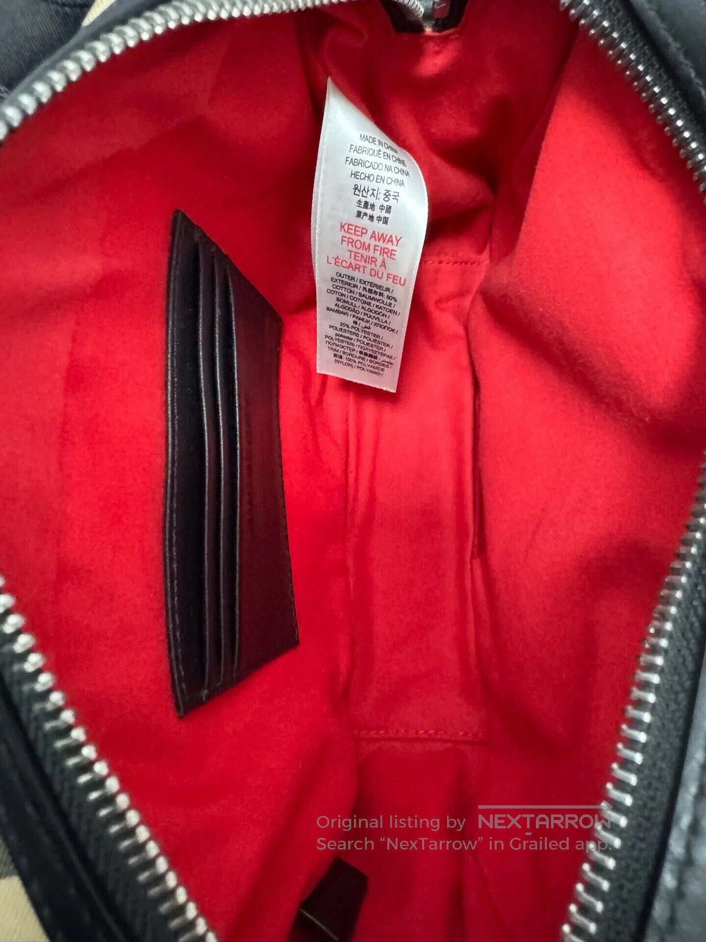 Burberry Burberry Brown Check Logo Camera Bag. Size ONE SIZE - 9 Thumbnail