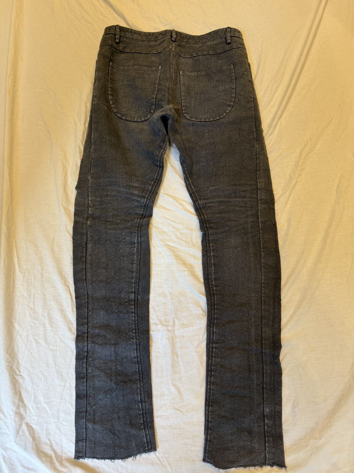 Label Under Construction Grey military tent fabric pants Size US 32 / EU 48 - 5 Thumbnail