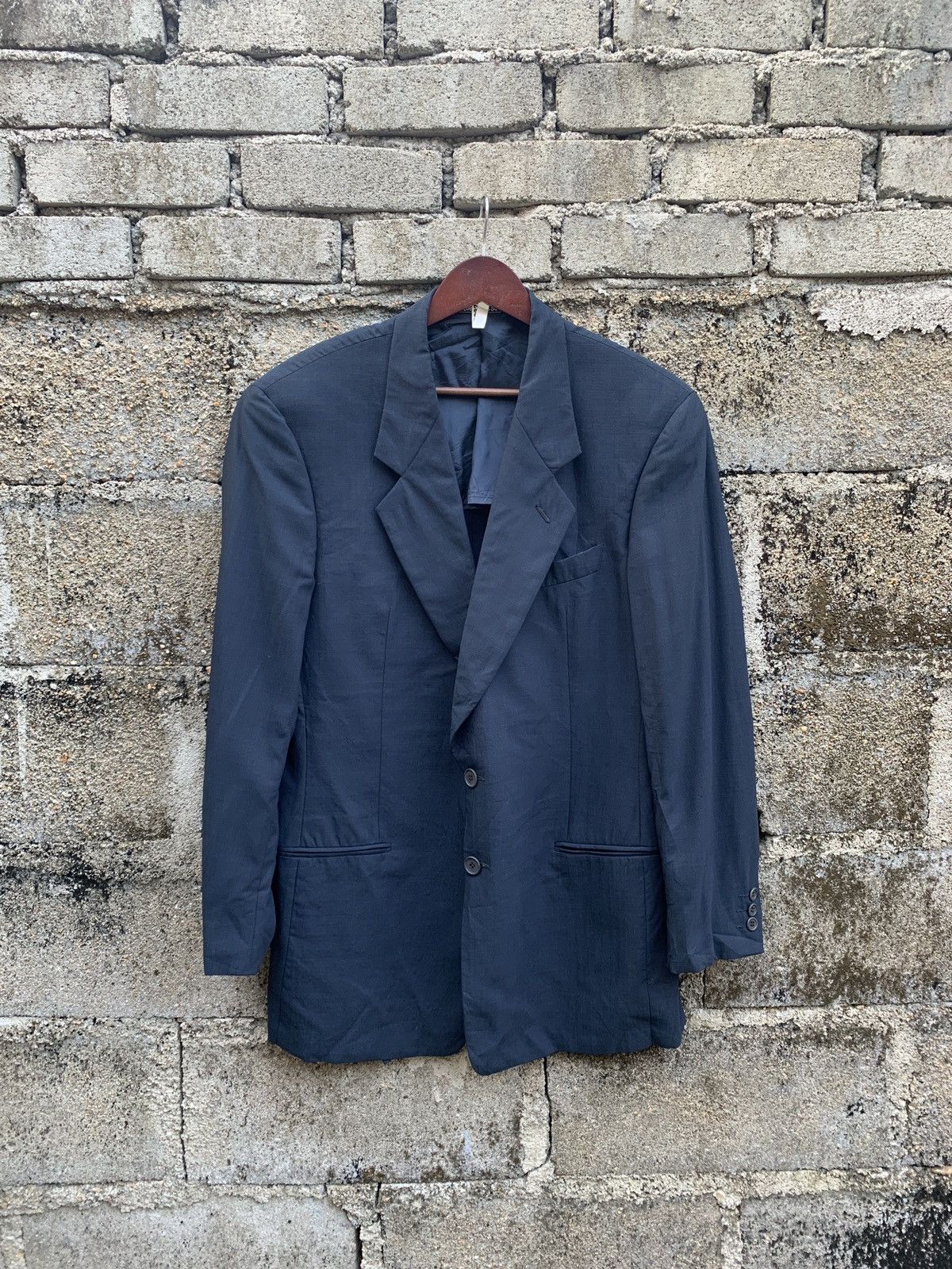 Giorgio Armani Vintage Giorgio Armani Le Collezioni Blazer Jacket Size US L / EU 52-54 / 3 - 2 Thumbnail
