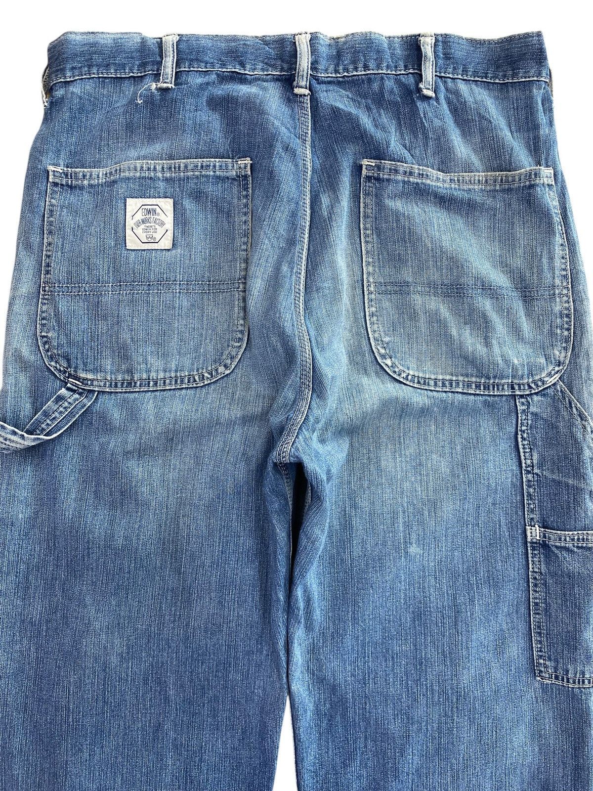 Edwin Edwin Vintage Light Wash Denim Carpenter Jeans Size US 34 / EU 50 - 4 Thumbnail