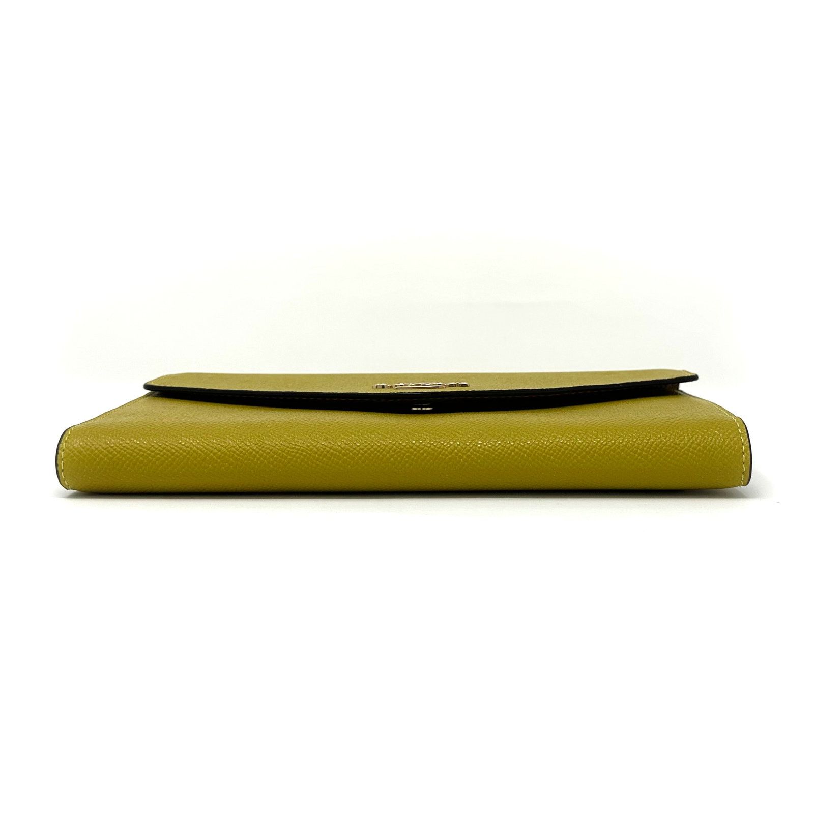 Coach Coach Travel Envelope Wallet Wristlet in Chartreuse C0707 Size ONE SIZE - 7 Thumbnail